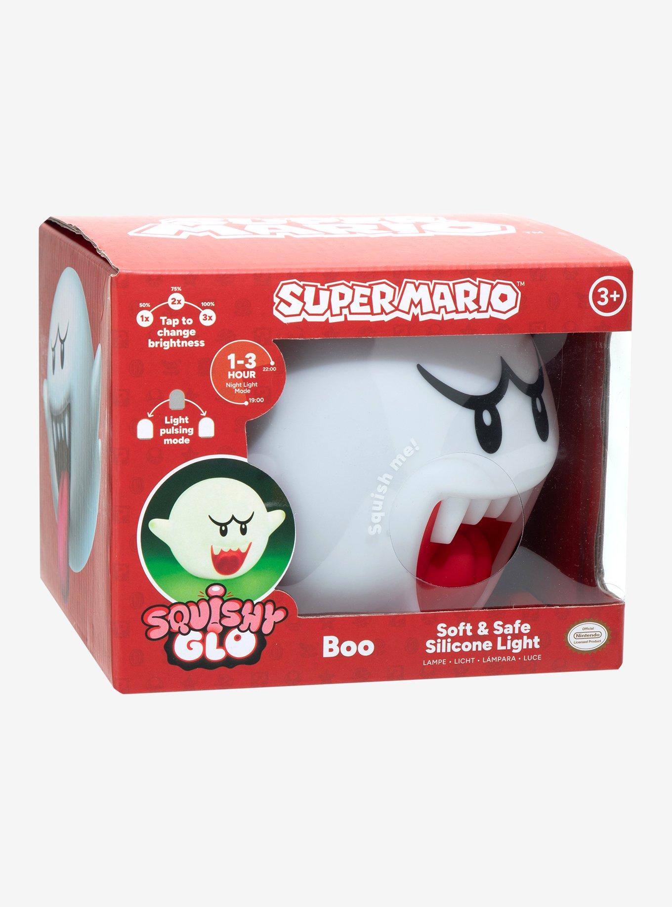 Super Mario Bros. Boo SquishyGlo Silicone Light, , alternate