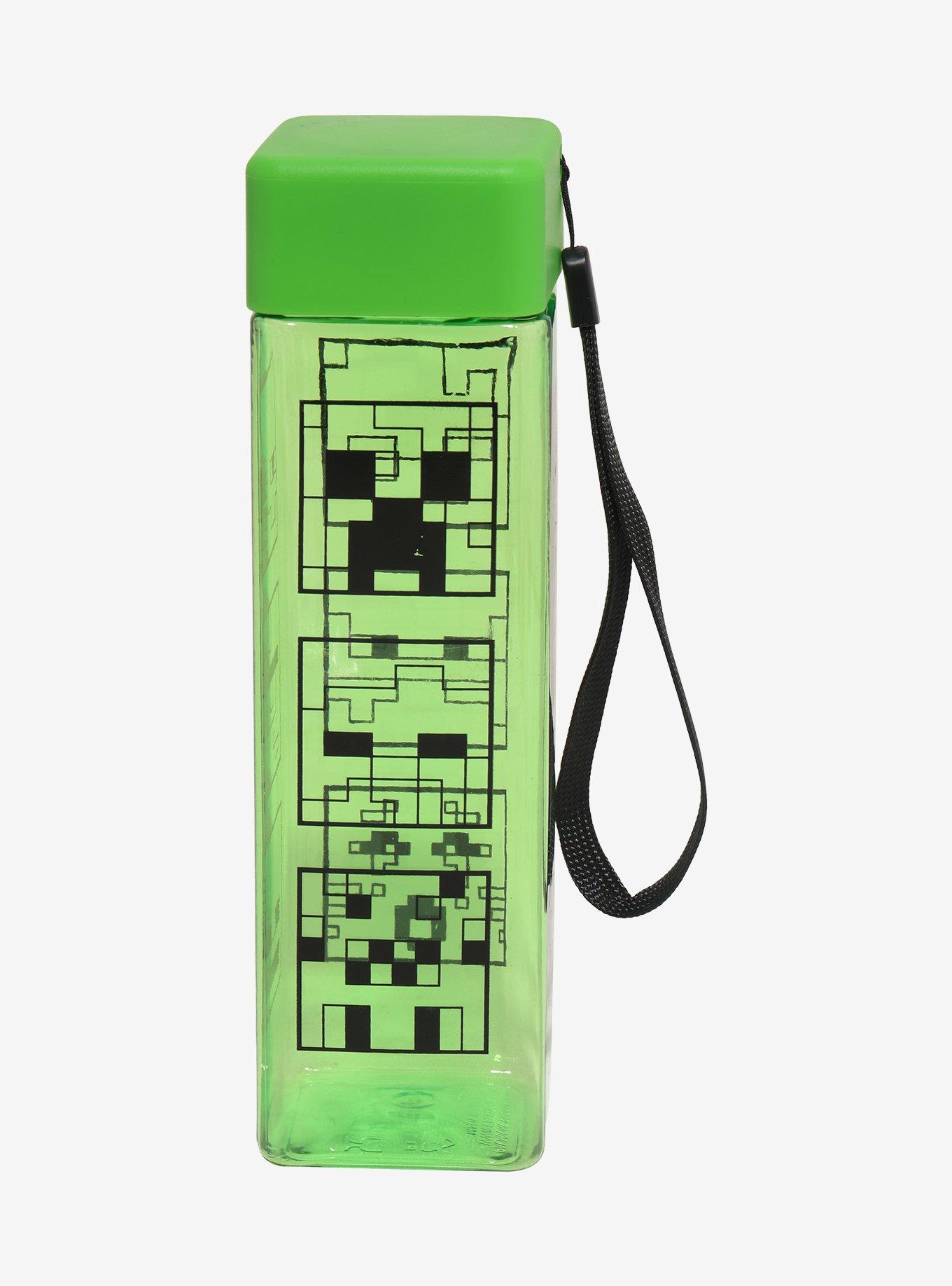 Minecraft Character Face Water Bottle, , hi-res