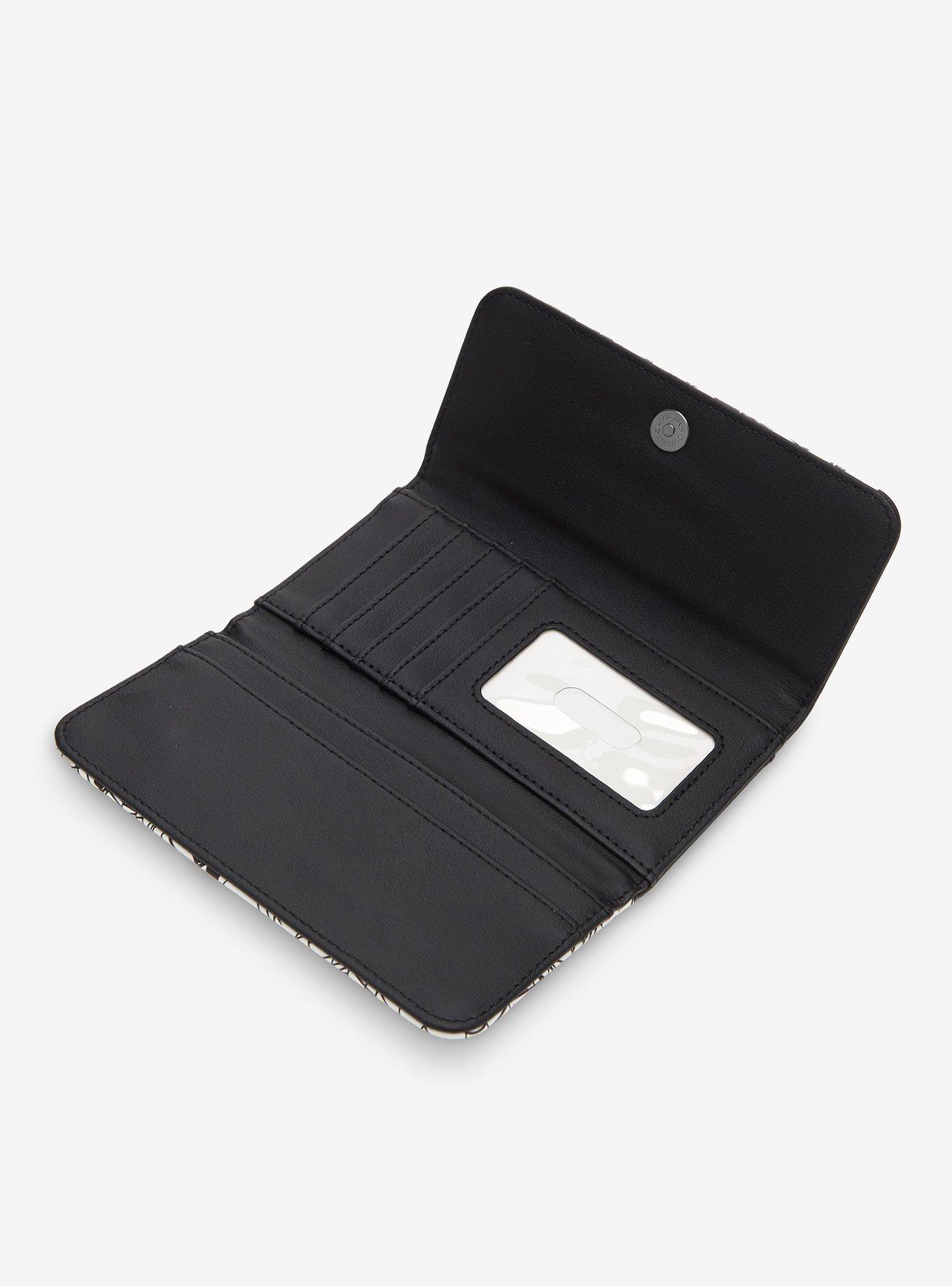 Loungefly Universal Monsters Group Spiderweb Flap Wallet, , alternate - view 4