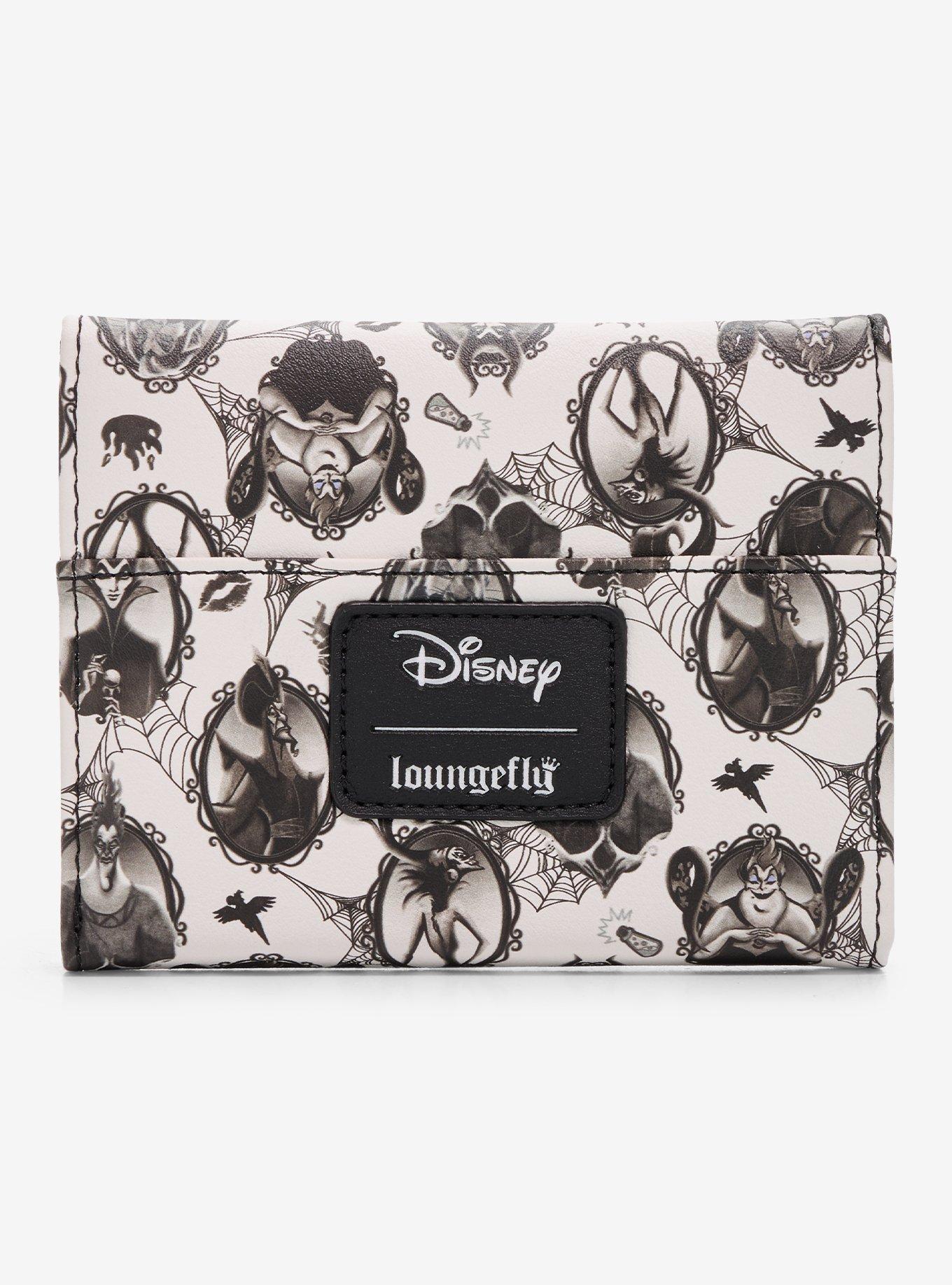 Loungefly Disney Villains Cameo Mini Flap Wallet, , alternate - view 3