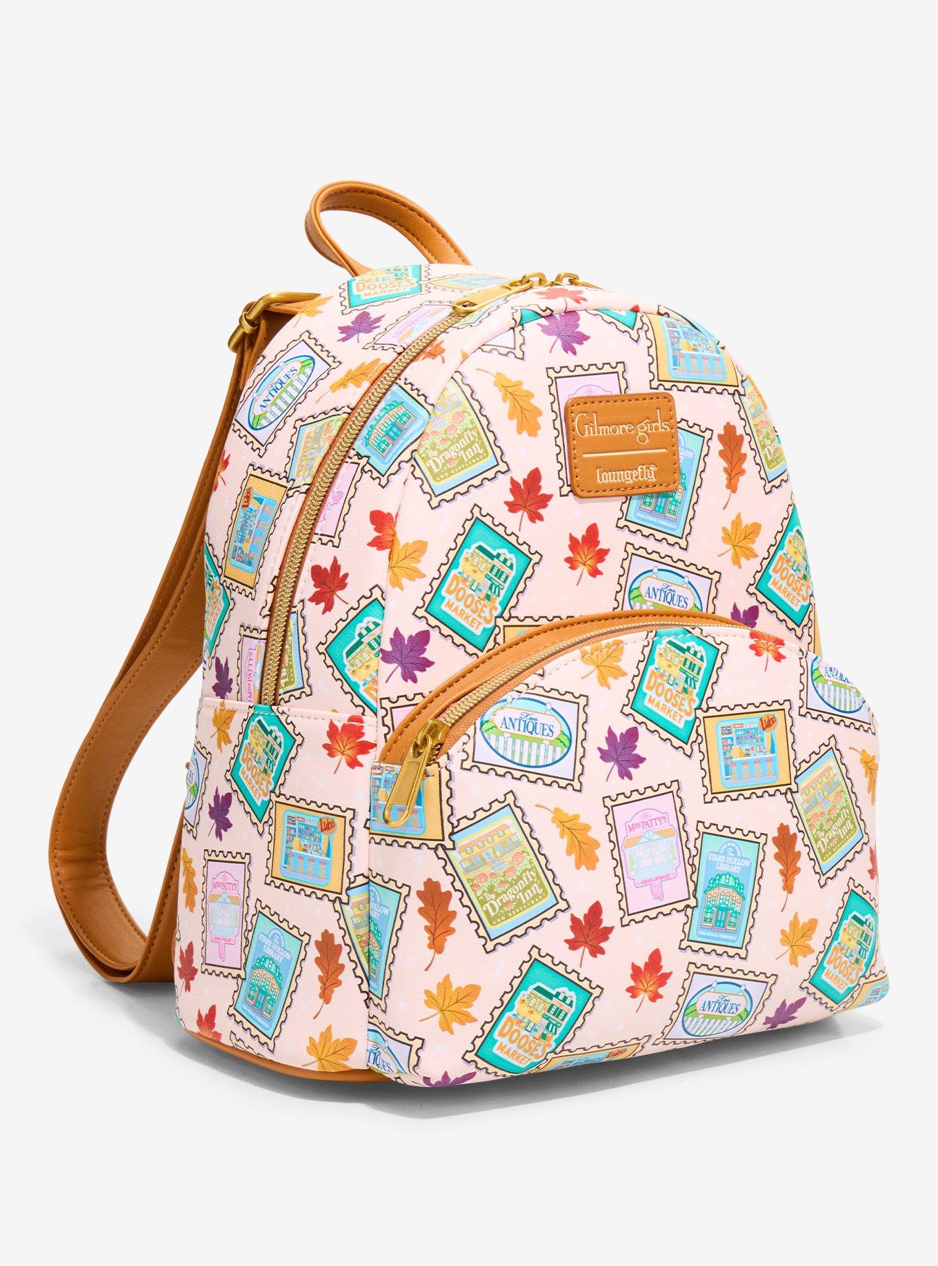 Loungefly Gilmore Girls Stamps Mini Backpack, , hi-res