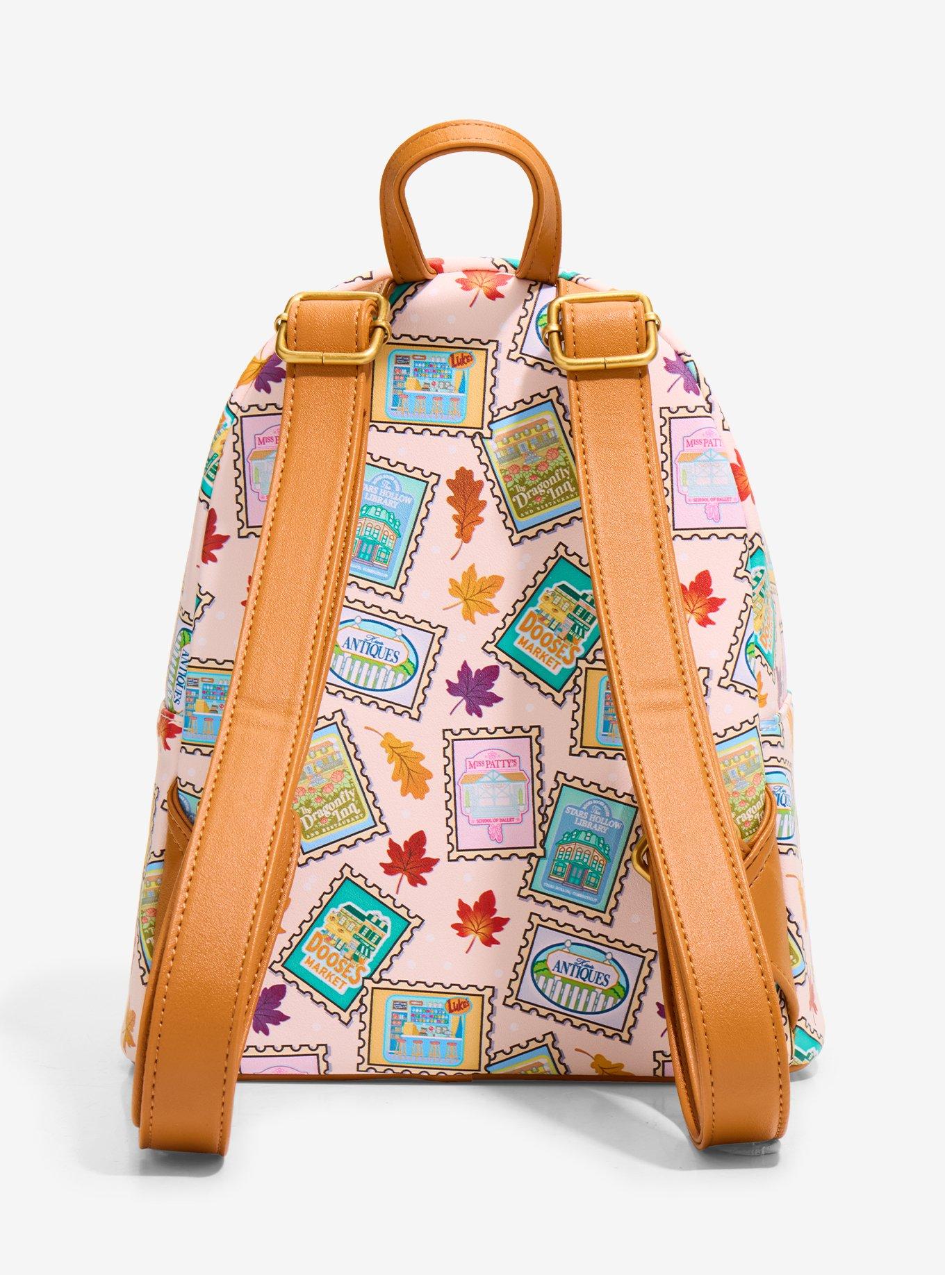 Loungefly Gilmore Girls Stamps Mini Backpack, , alternate - view 3