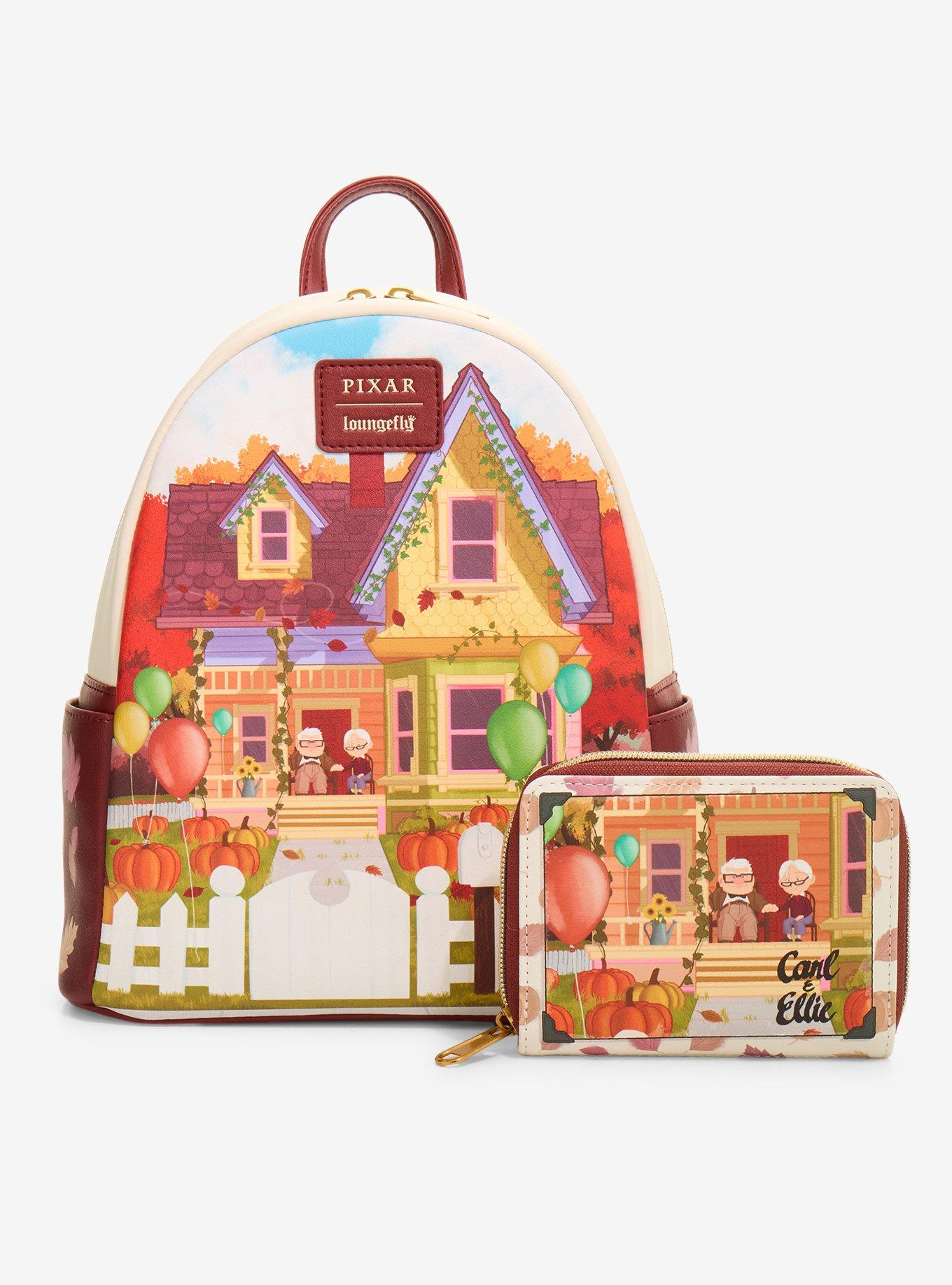 Loungefly Disney Pixar Up Pumpkin Porch Mini Backpack Hot Topic Exclusive, , alternate - view 5