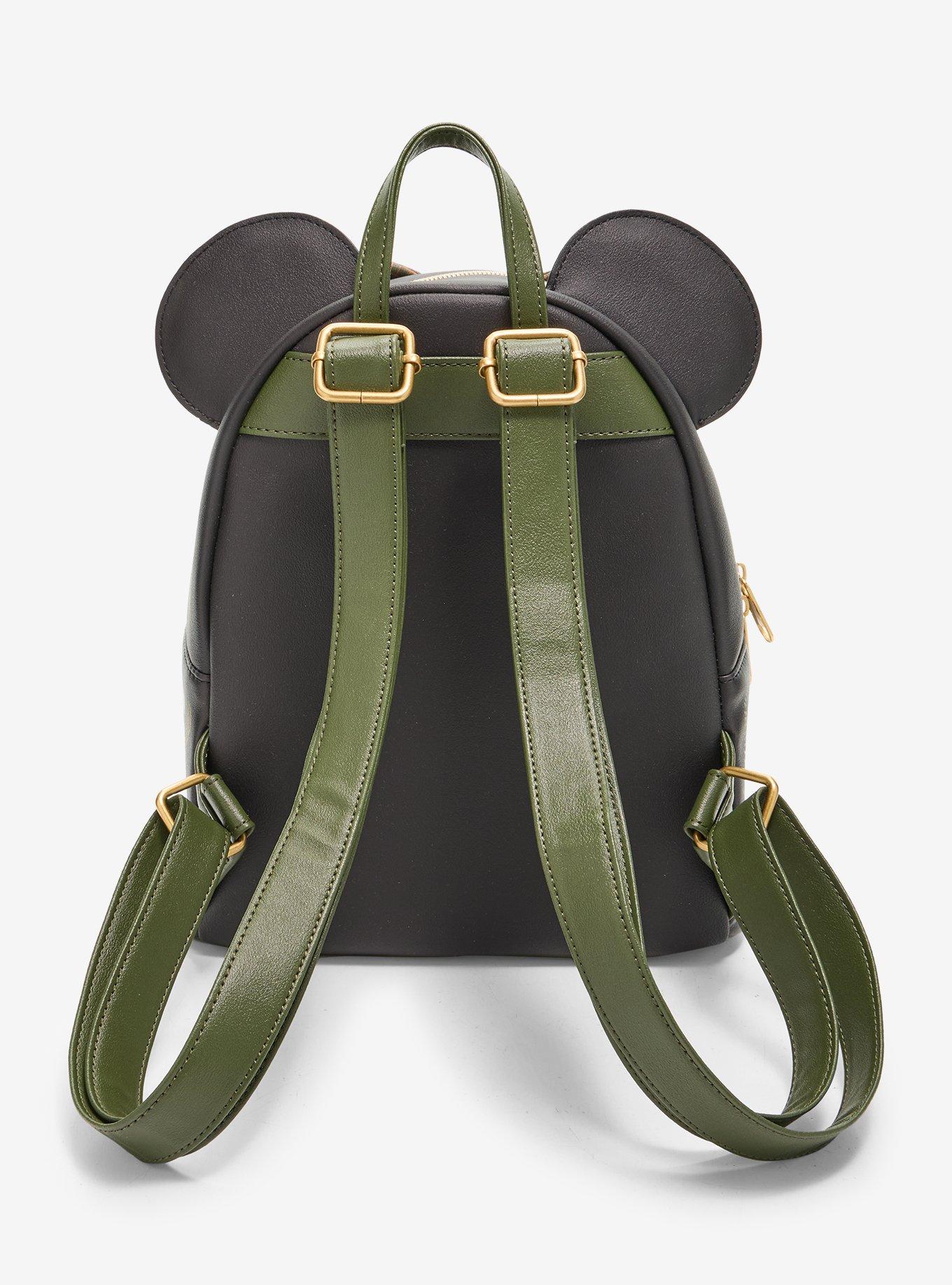 Loungefly Disney Minnie Mouse Mushroom Ears Mini Backpack Hot Topic Exclusive, , alternate - view 3