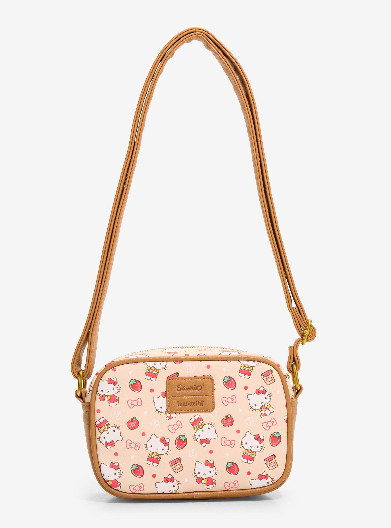 Loungefly Hello Kitty Strawberry Camera Crossbody Bag, , alternate - view 3