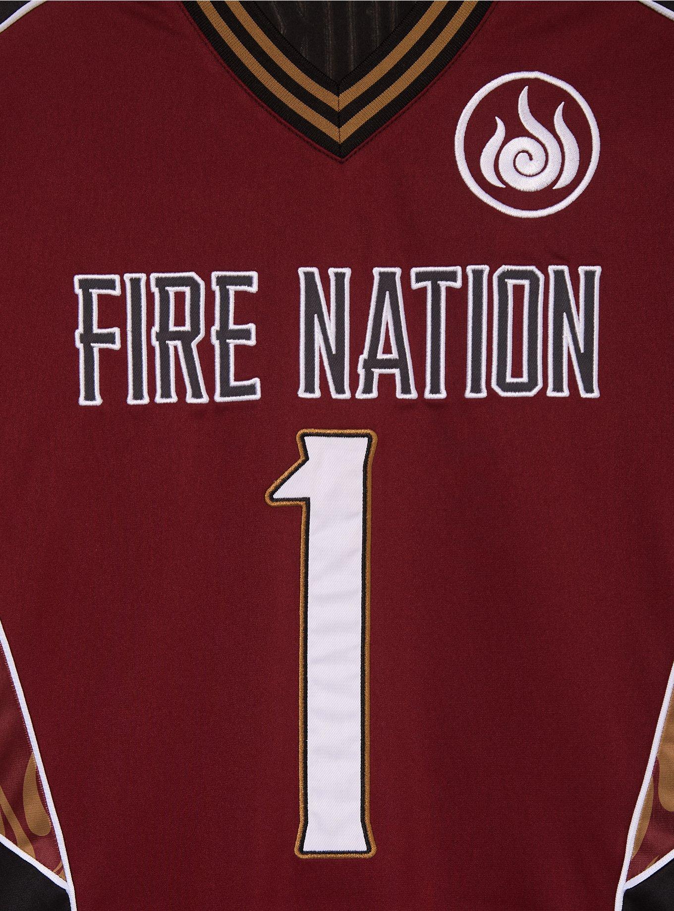 Avatar: The Last Airbender Zuko Fire Nation Football Jersey - BoxLunch Exclusive, MULTI, alternate - view 3