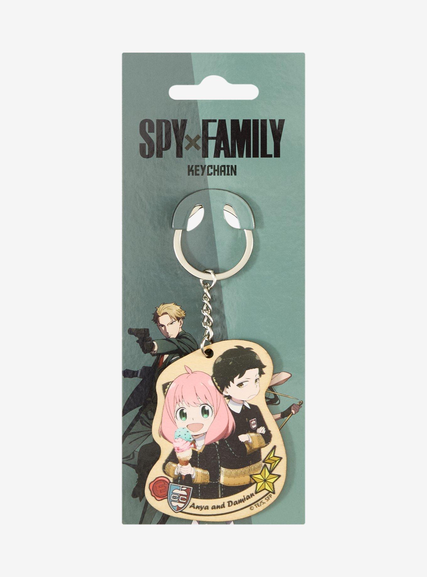 Spy X Family Anya & Damian Wood Keychain, , alternate