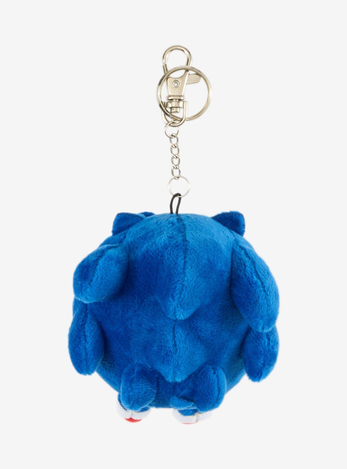 Sonic The Hedgehog Round Plush Bag Charm, , hi-res