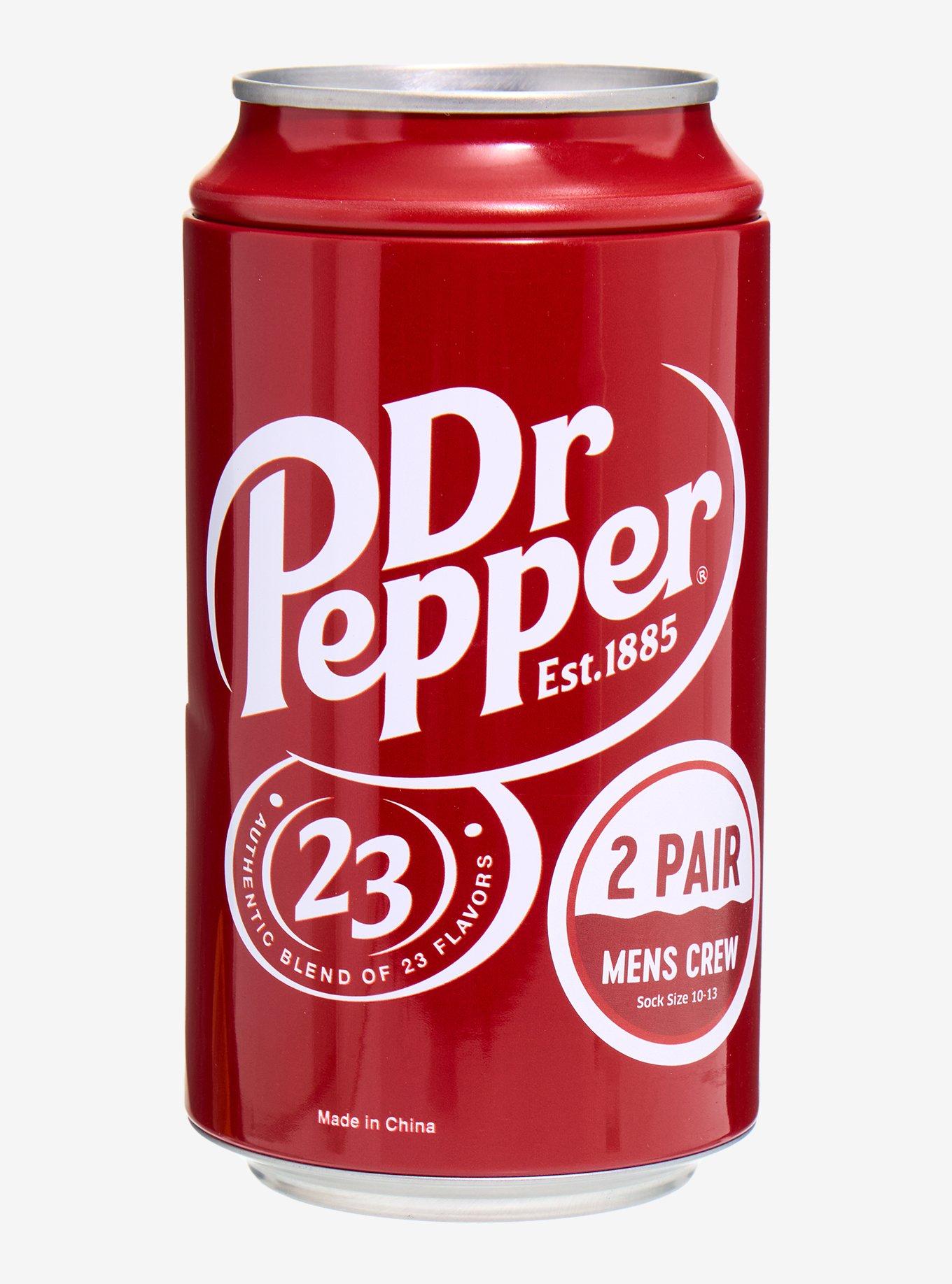 Dr Pepper Logo Crew Socks 2 Pair, , alternate - view 3