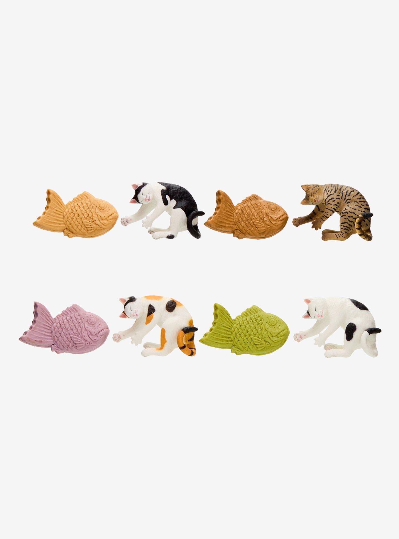 Cats & Fish Hugging Blind Box Figure, , alternate