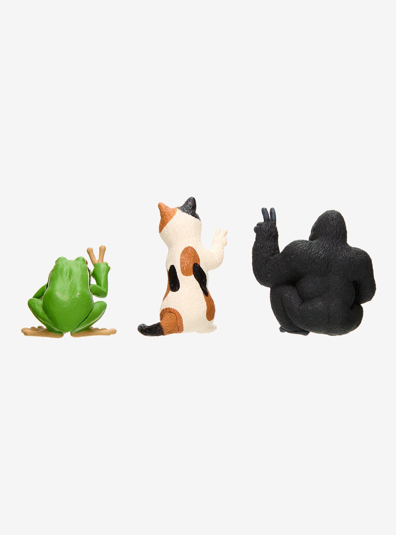 Animal Peace Sign Blind Box Figure, , alternate