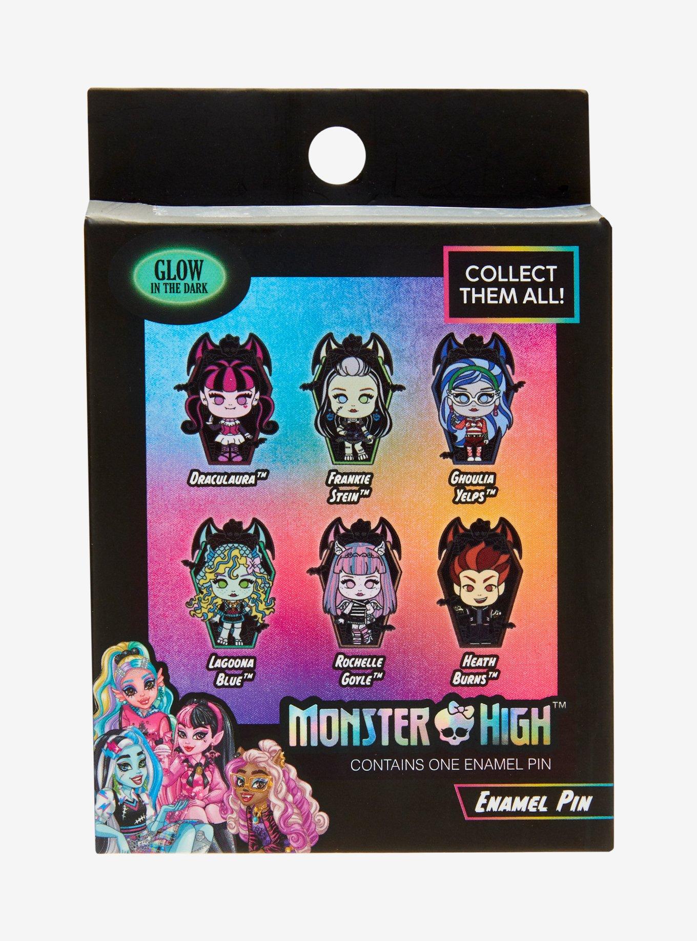 Monster High Glow-in-the-Dark Blind Box Enamel Pin - BoxLunch Exclusive, , alternate - view 3