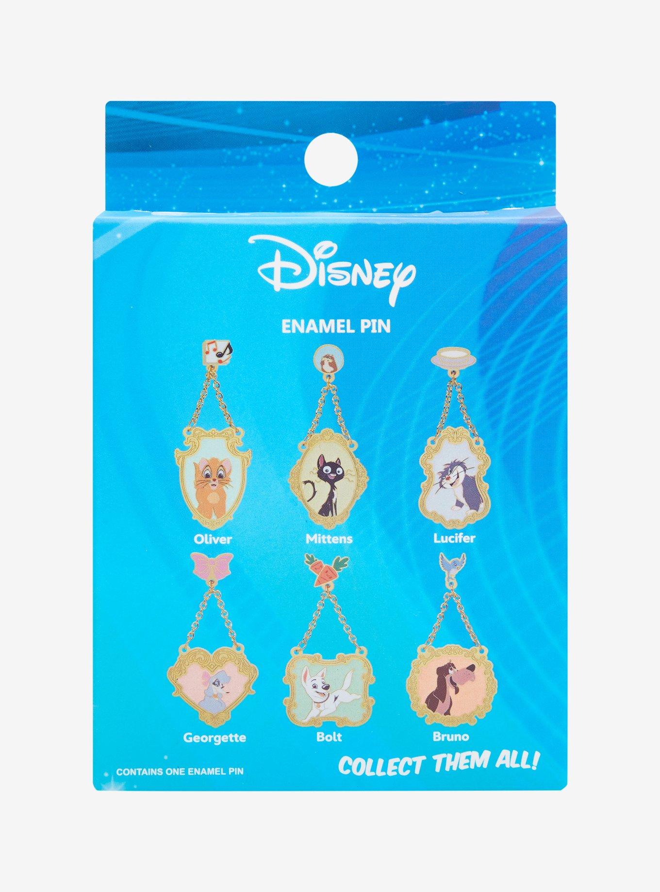 Disney Pets Hanging Portrait Blind Box Enamel Pin - BoxLunch Exclusive, , alternate - view 3