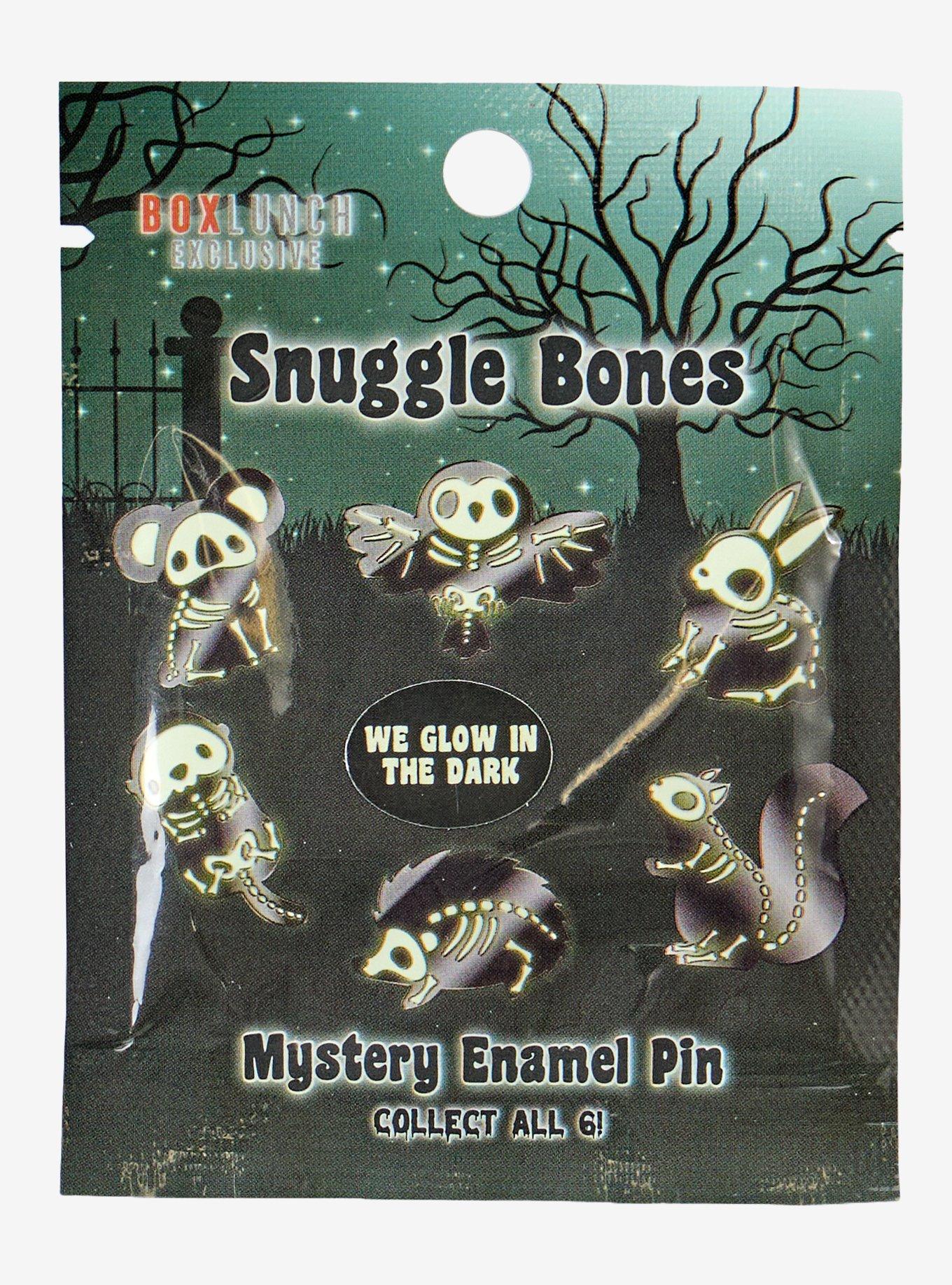 Snuggle Bones Glow-in-the-Dark Blind Bag Enamel Pin - BoxLunch Exclusive, , hi-res