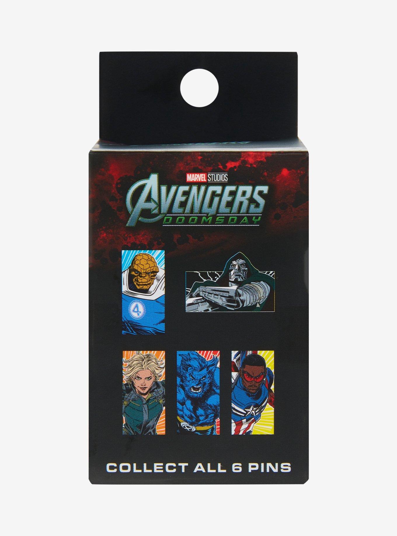 Marvel Avengers: Doomsday Characters Blind Box Enamel Pin - BoxLunch Exclusive, , hi-res