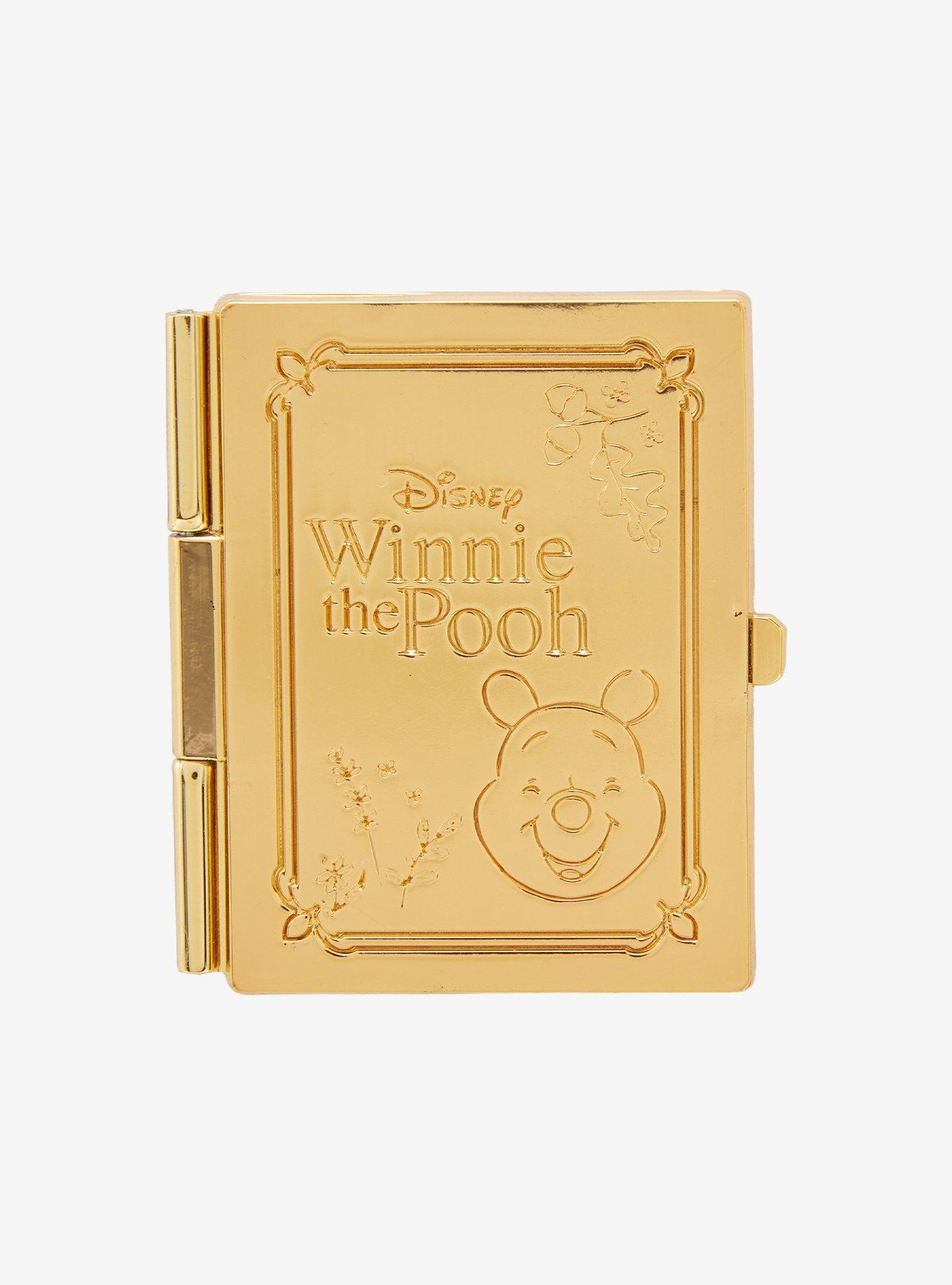 Disney Winnie the Pooh Pooh Bear and Piglet Book Hinged Enamel Pin - BoxLunch Exclusive, , hi-res
