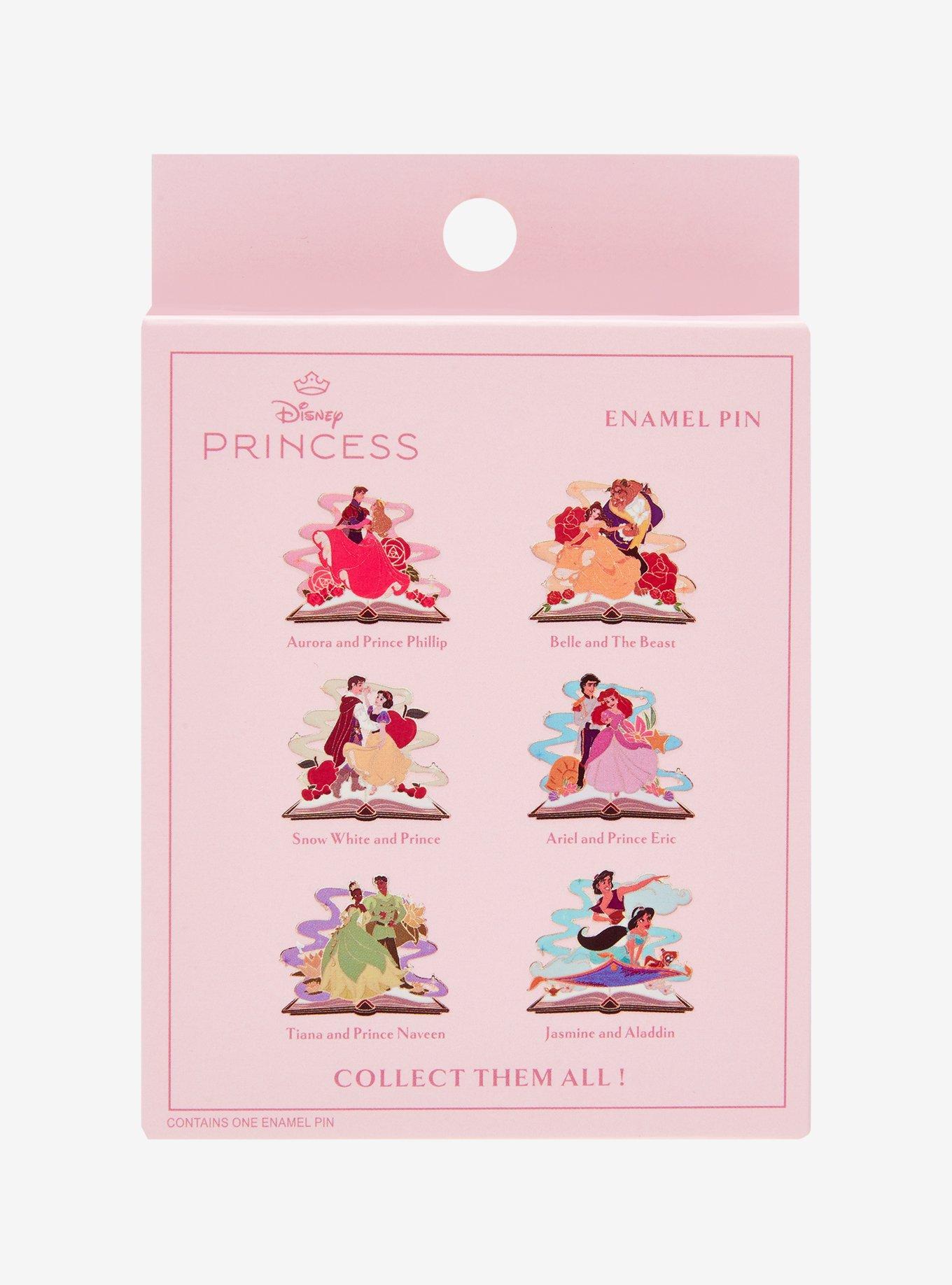 Disney Princess Storybook Blind Box Enamel Pin - BoxLunch Exclusive, , hi-res