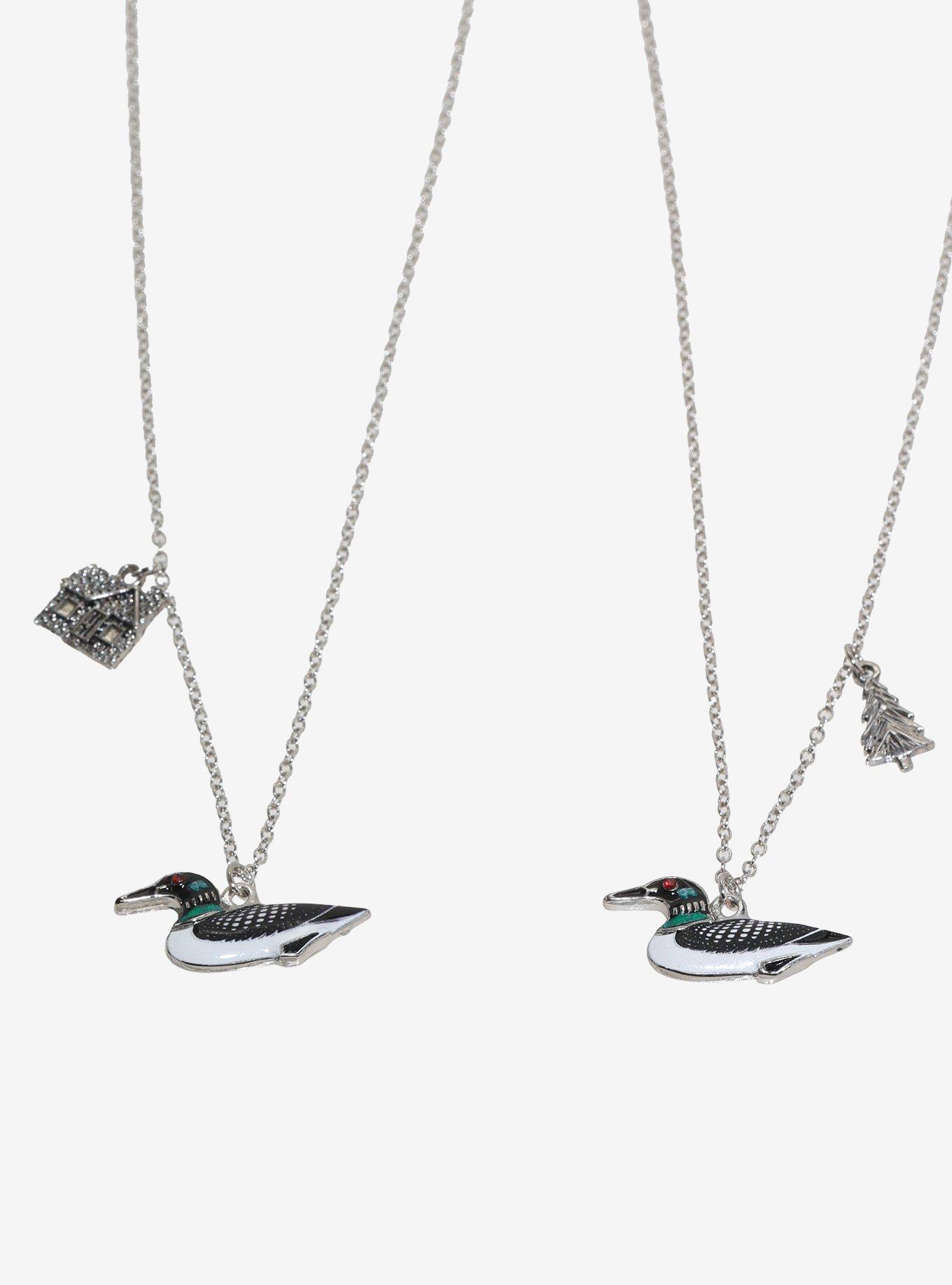 Loon Bird Best Friend Necklace Set, , alternate - view 3