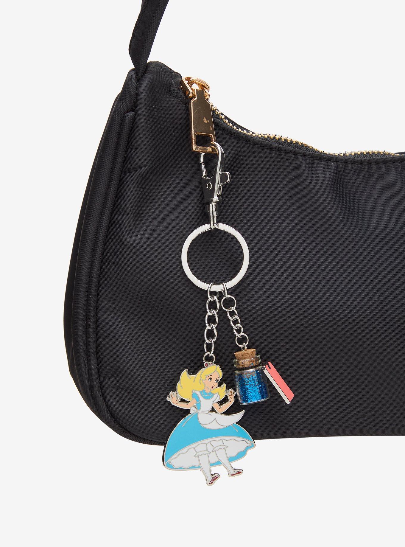 Disney Alice in Wonderland Drink Me Multi-Charm Keychain - BoxLunch Exclusive, , hi-res
