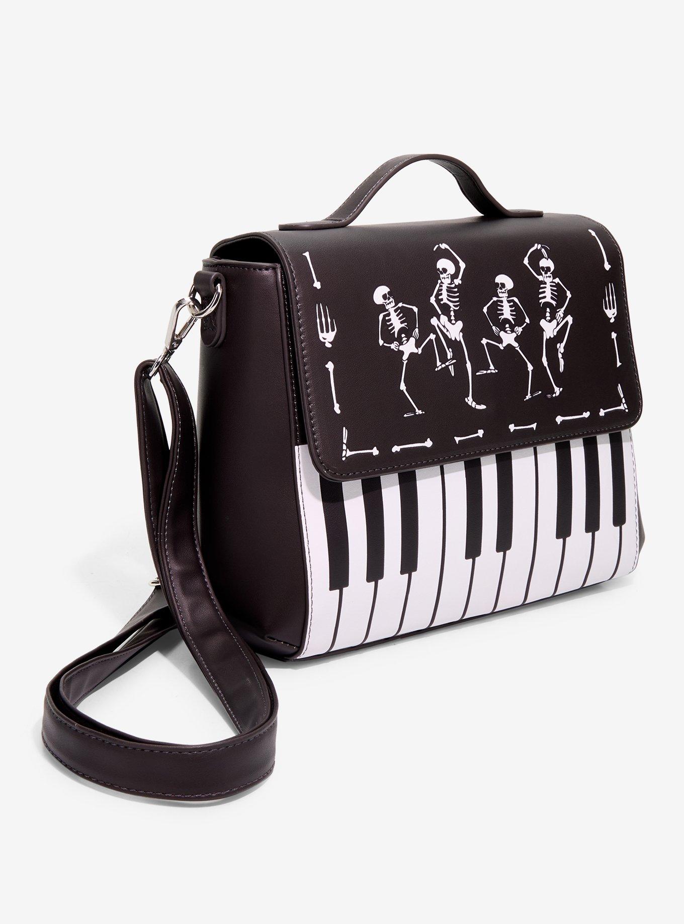 Her Universe Disney Skeleton Dance Glow-In-The-Dark Crossbody Bag, , alternate - view 3