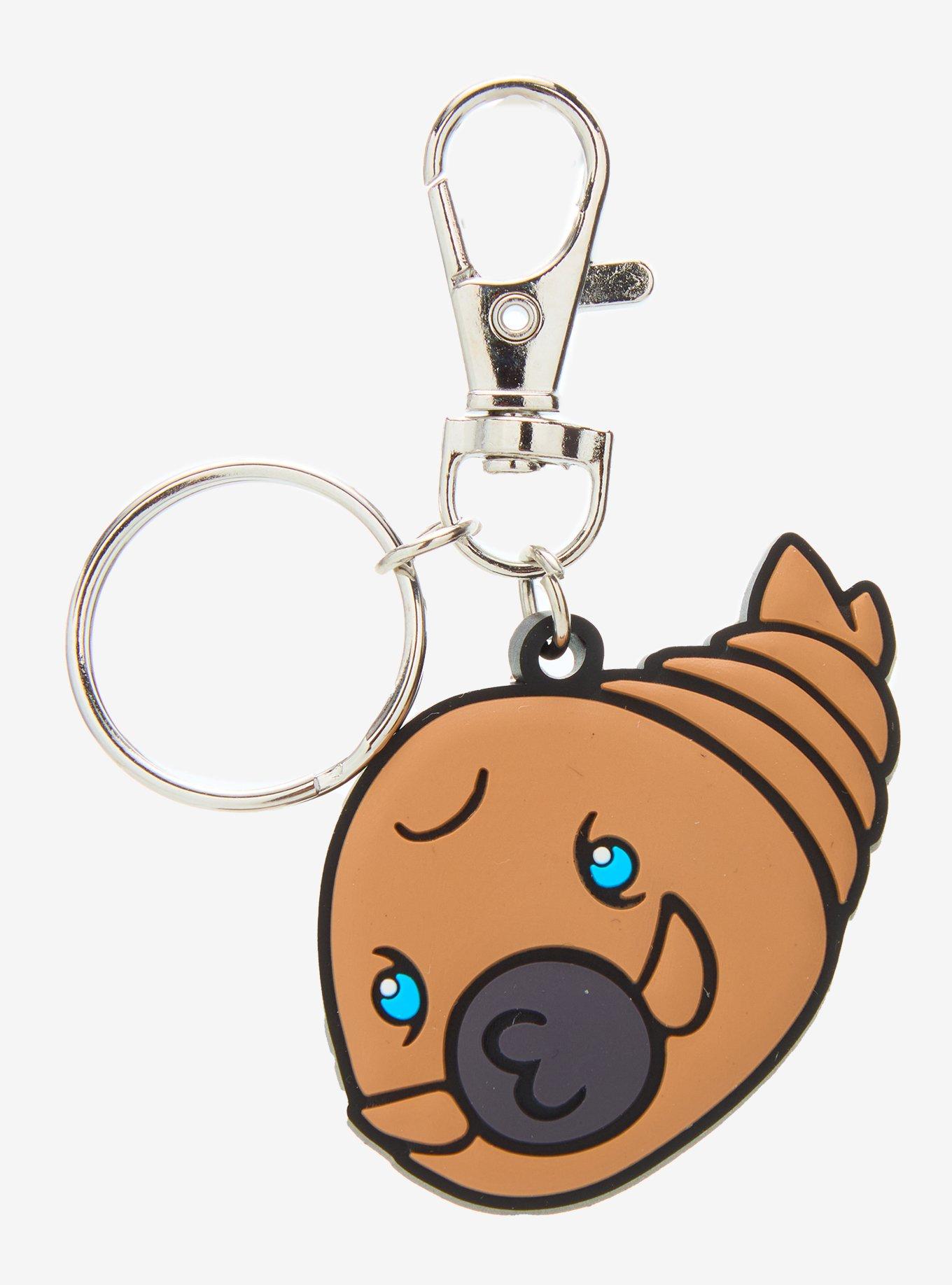 Godzilla Chibi Mothra Larva Key Chain, , hi-res