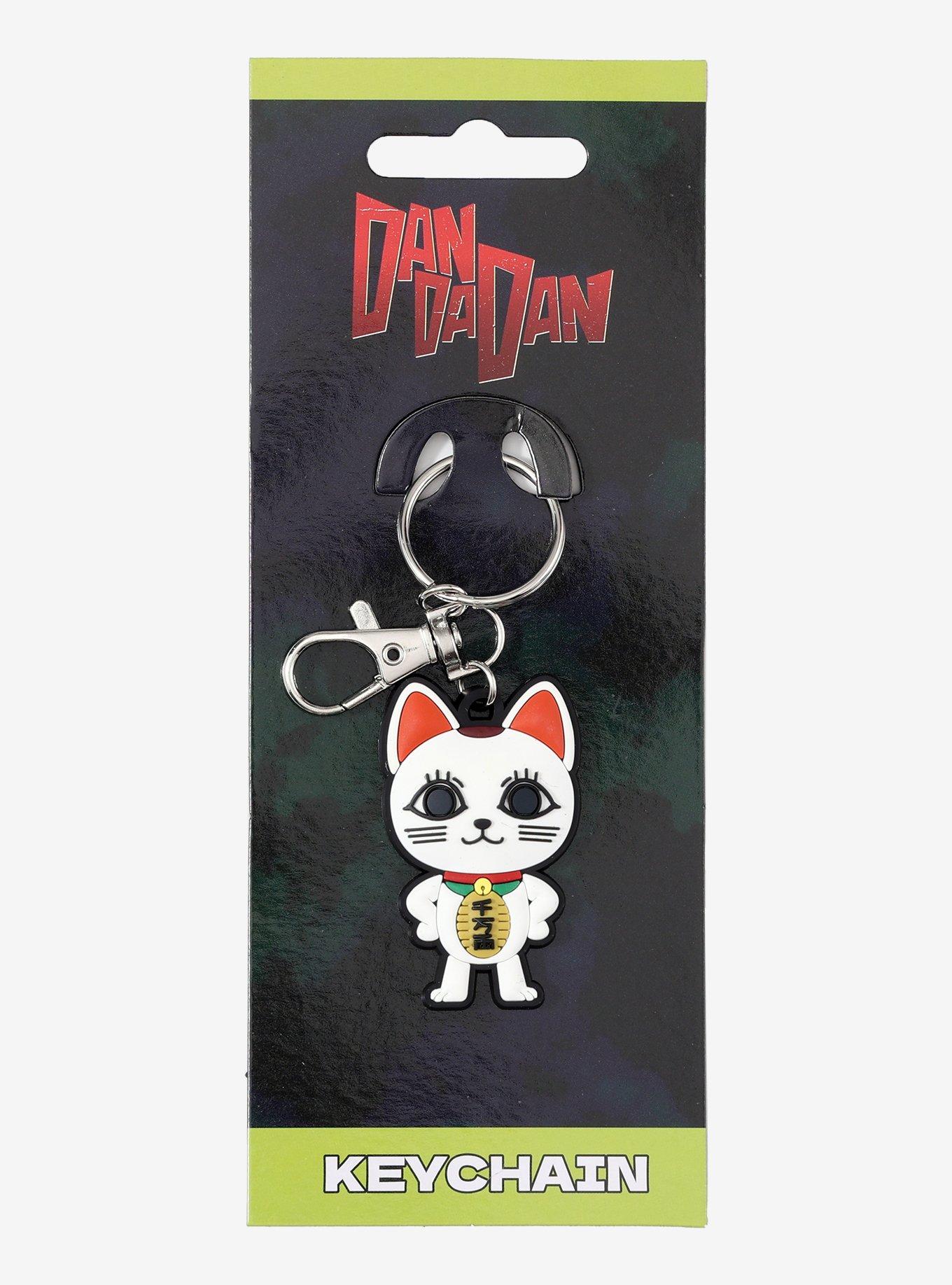 Dandadan Turbo Granny Cat Rubber Keychain, , alternate