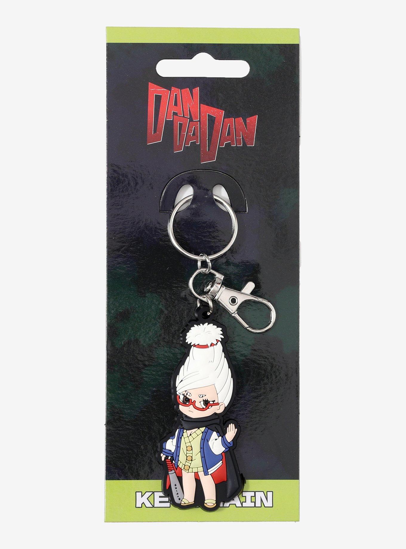 Dandadan Seiko Rubber Keychain, , hi-res