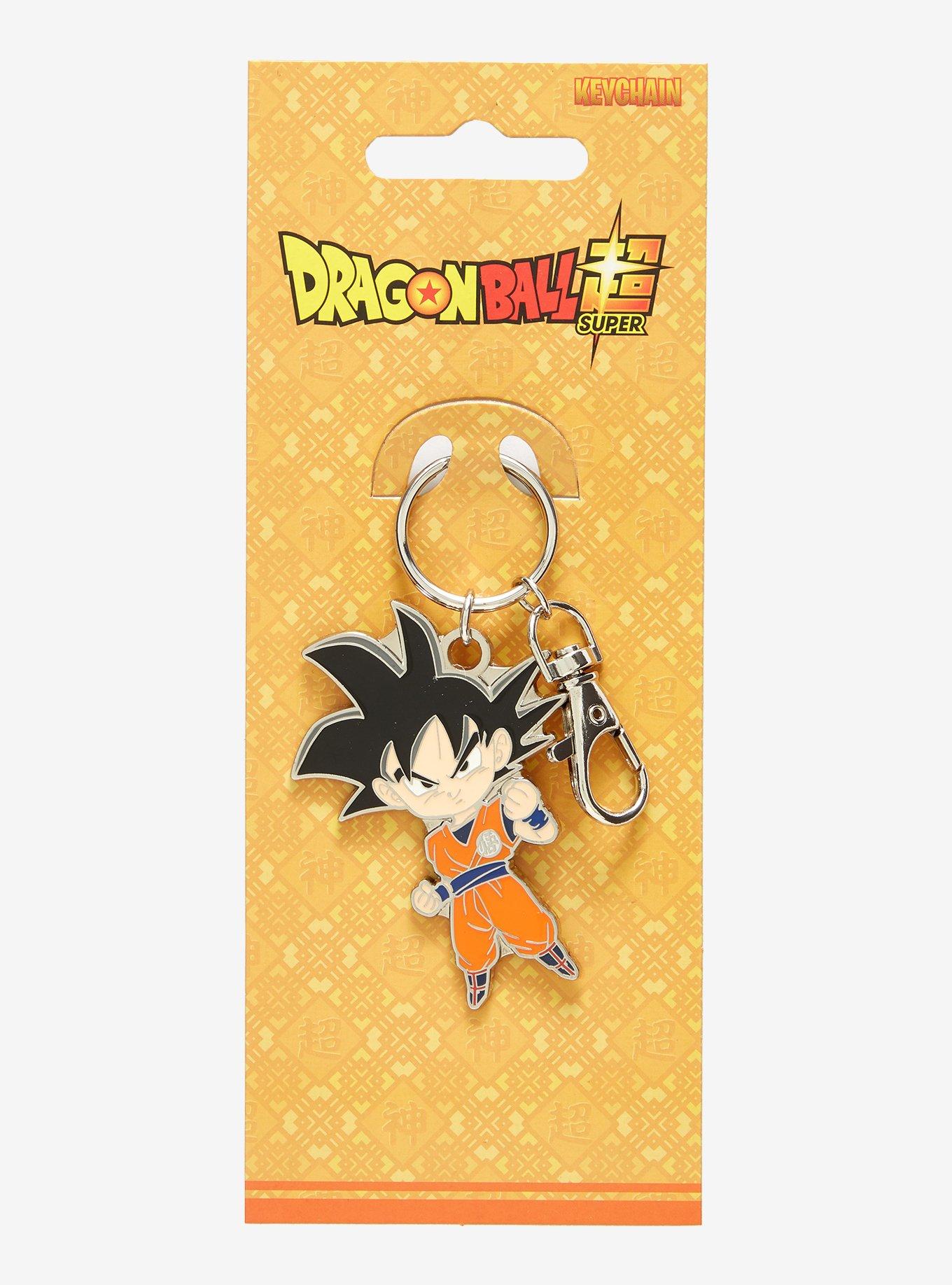 Dragon Ball Super Goku Metal Keychain, , hi-res
