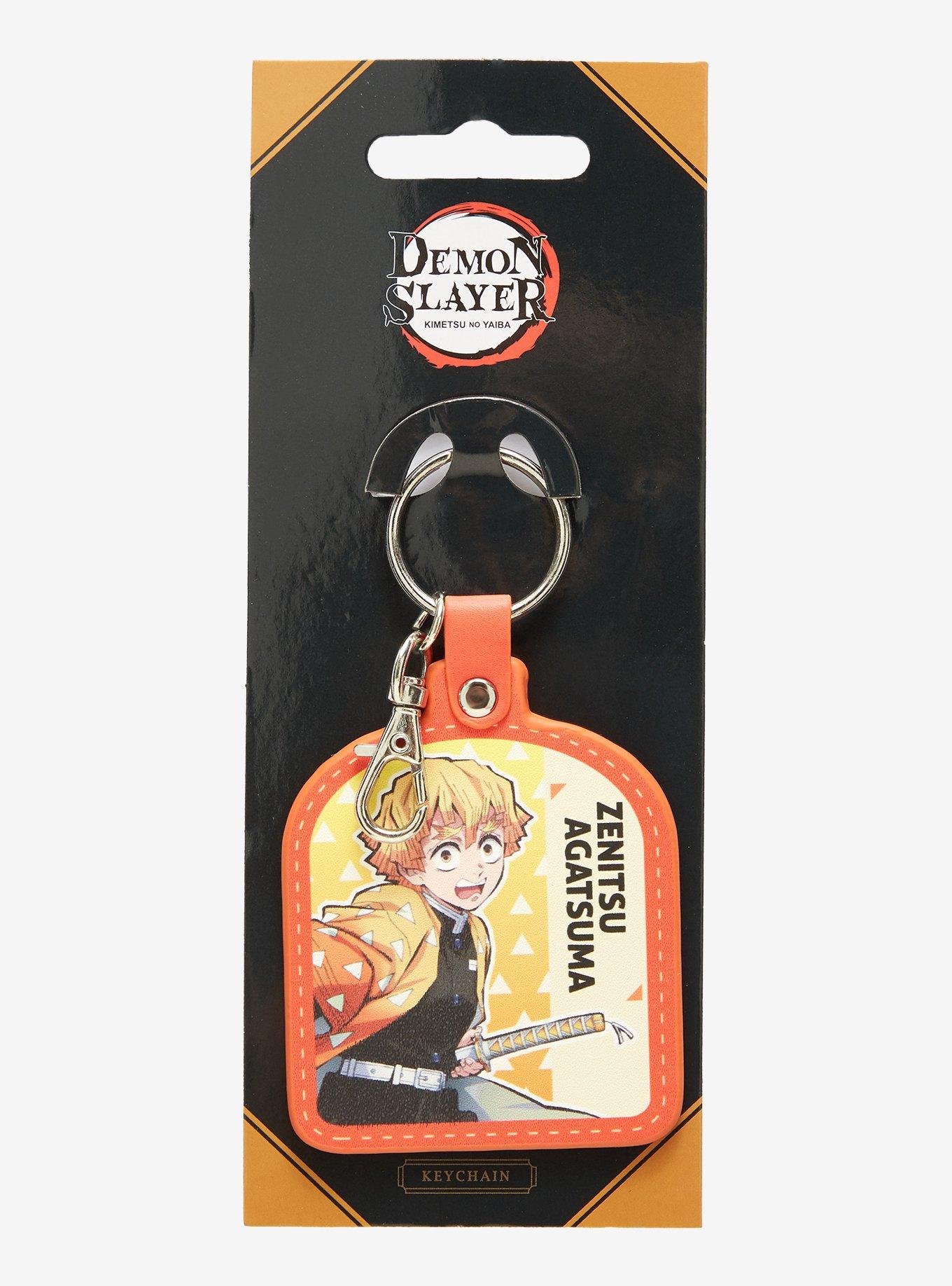 Demon Slayer: Kimetsu No Yaiba Zenitsu Tab Keychain, , hi-res