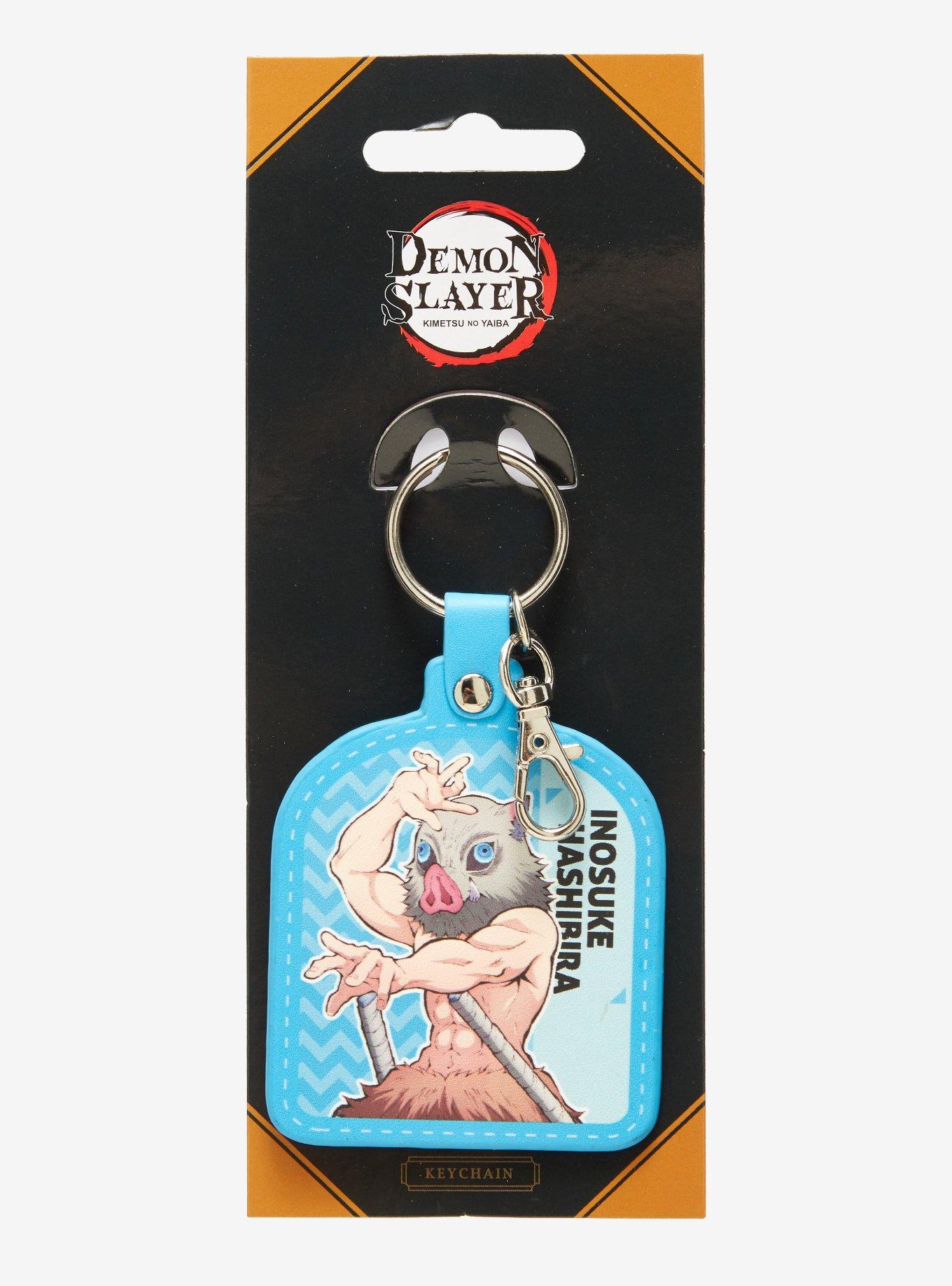 Demon Slayer: Kimetsu No Yaiba Inosuke Tab Keychain, , hi-res