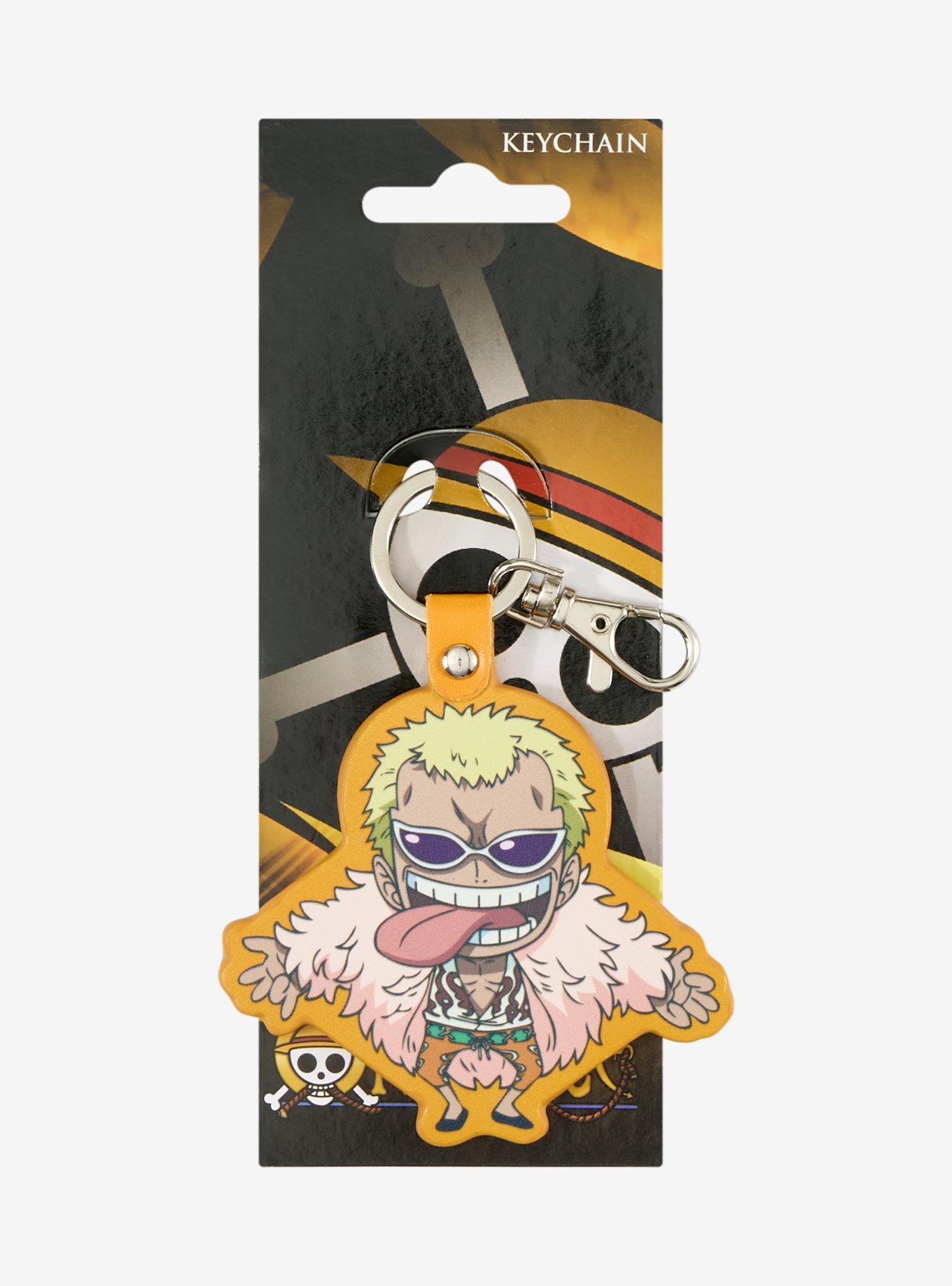 One Piece Doflamingo Chibi Keychain, , hi-res