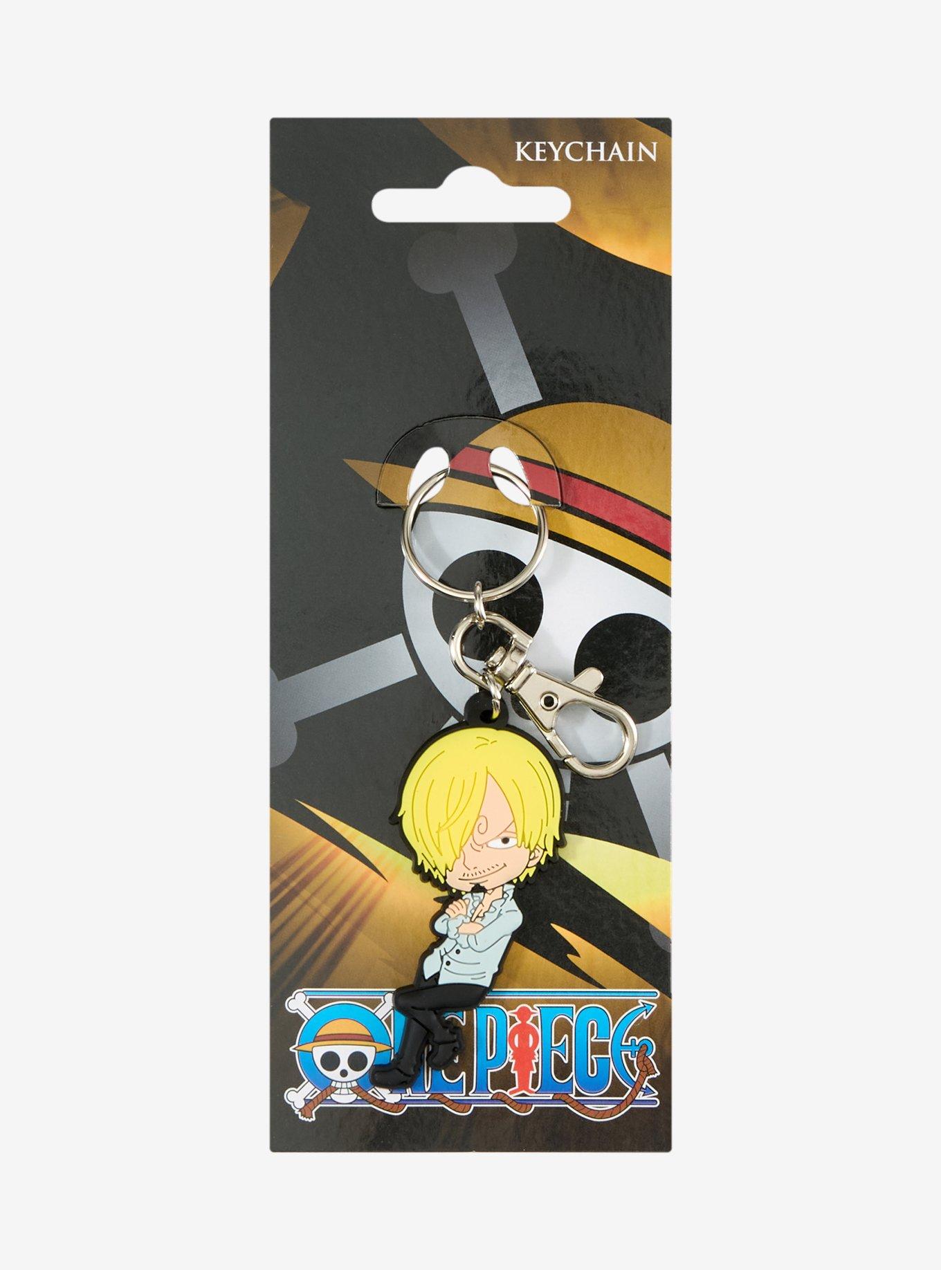 One Piece Sanji Leaning Keychain, , hi-res