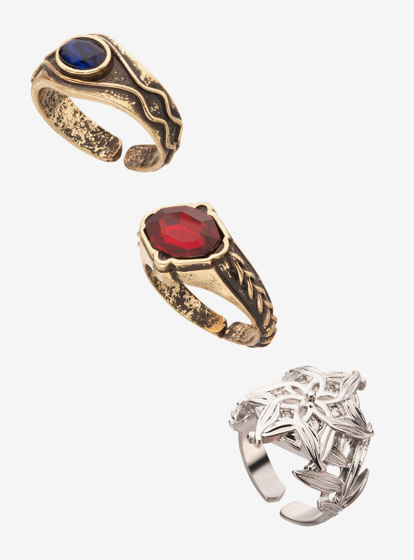 The Lord Of The Rings The Rings Of Power Ring Set, , hi-res