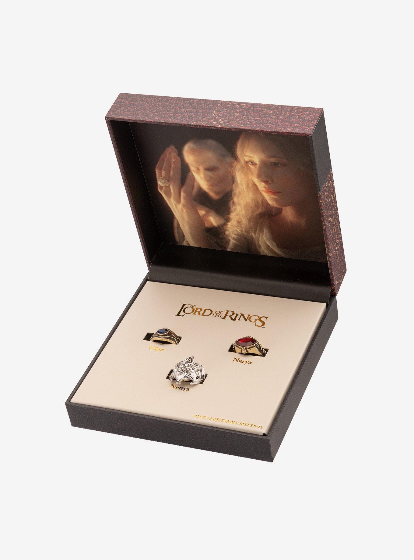 The Lord Of The Rings The Rings Of Power Ring Set, , alternate