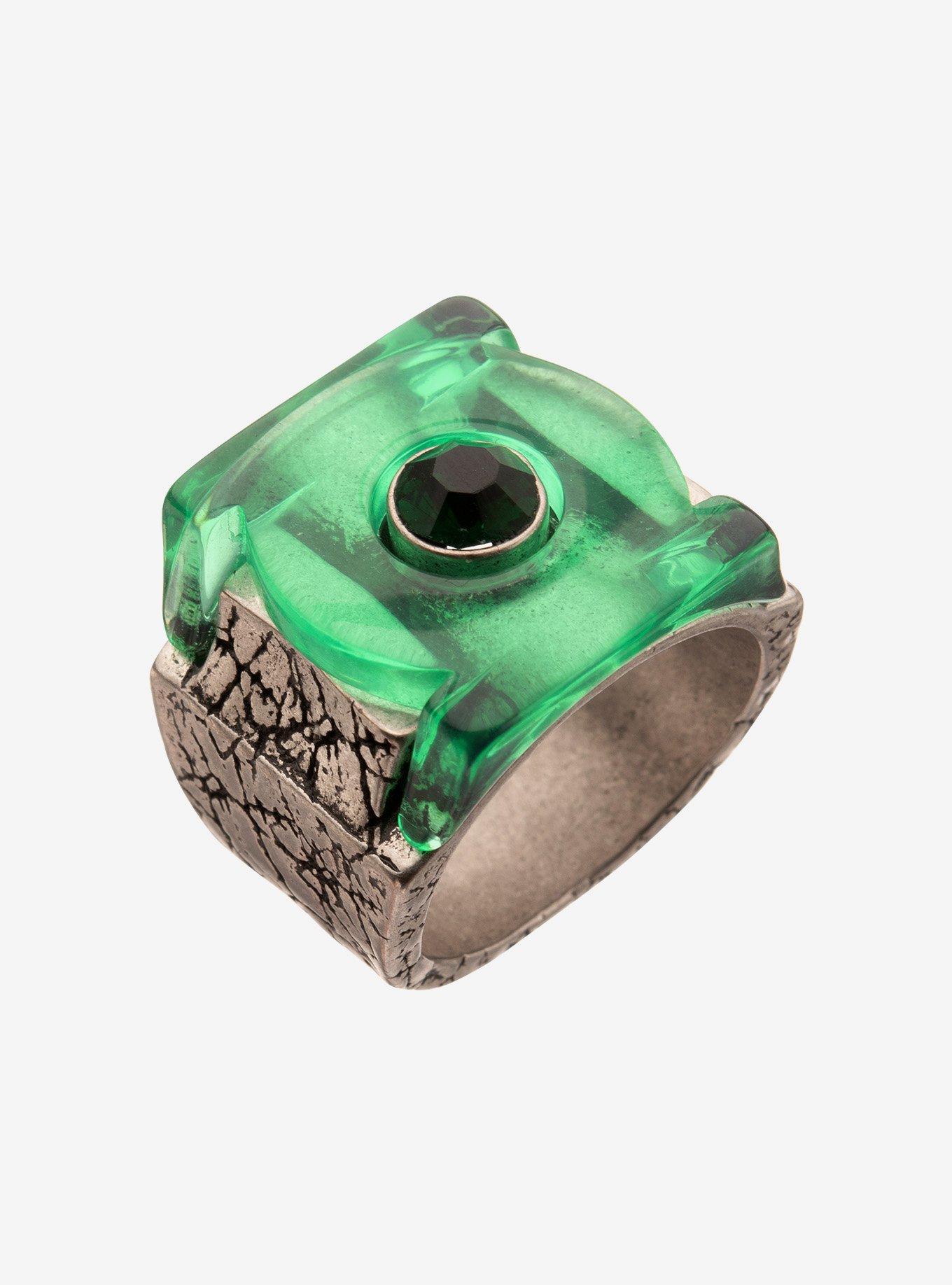 DC Comics Superman Green Lantern Replica Ring Size 9, , hi-res
