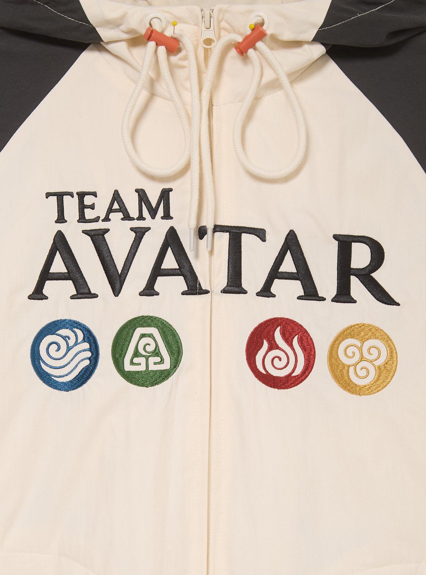 Avatar Aang: The Last Airbender Team Avatar Aang and Friends Windbreaker - BoxLunch Exclusive, MULTI, alternate - view 3