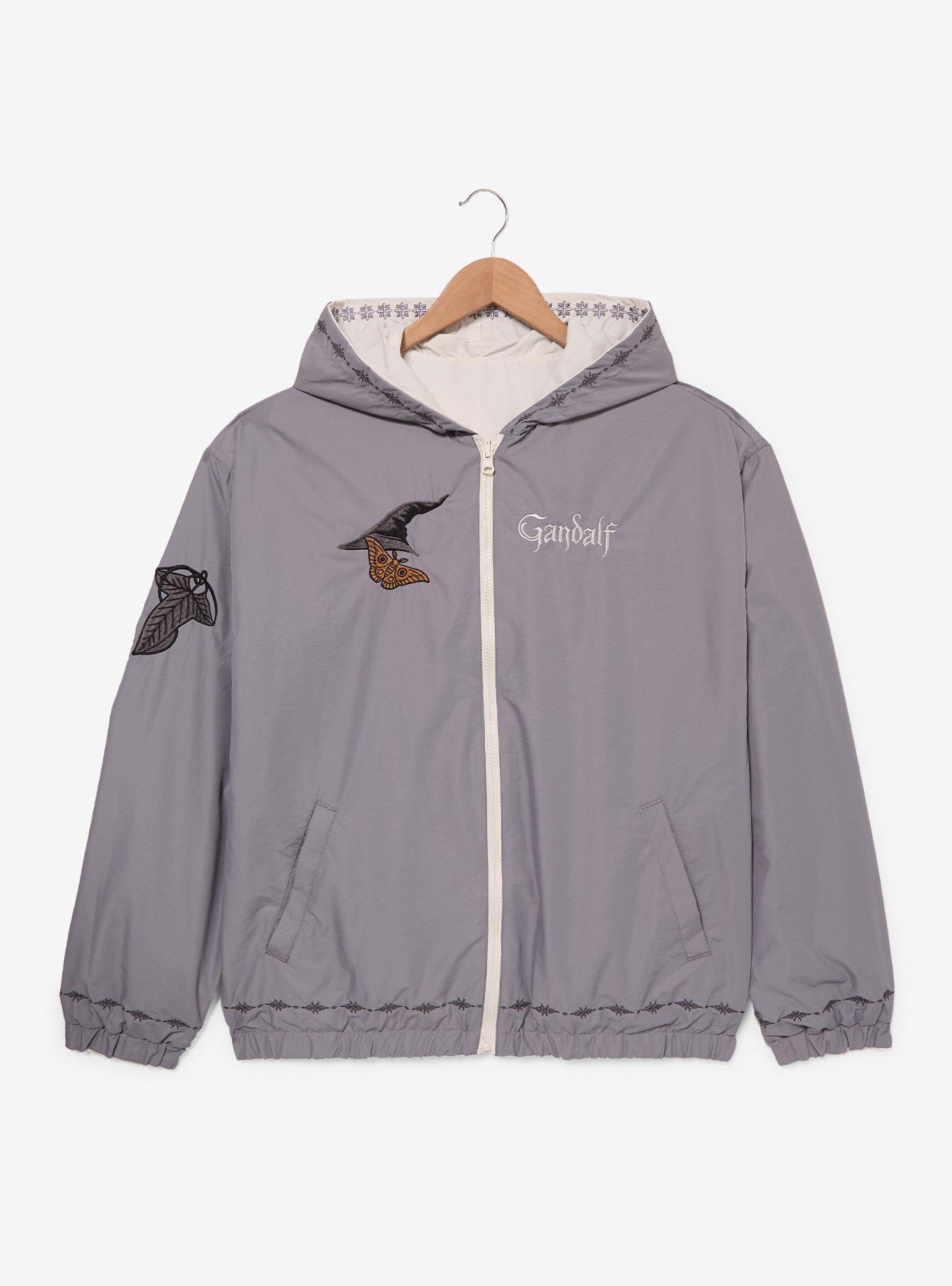 the Lord of Rings Gandalf Reversible Windbreaker - BoxLunch Exclusive