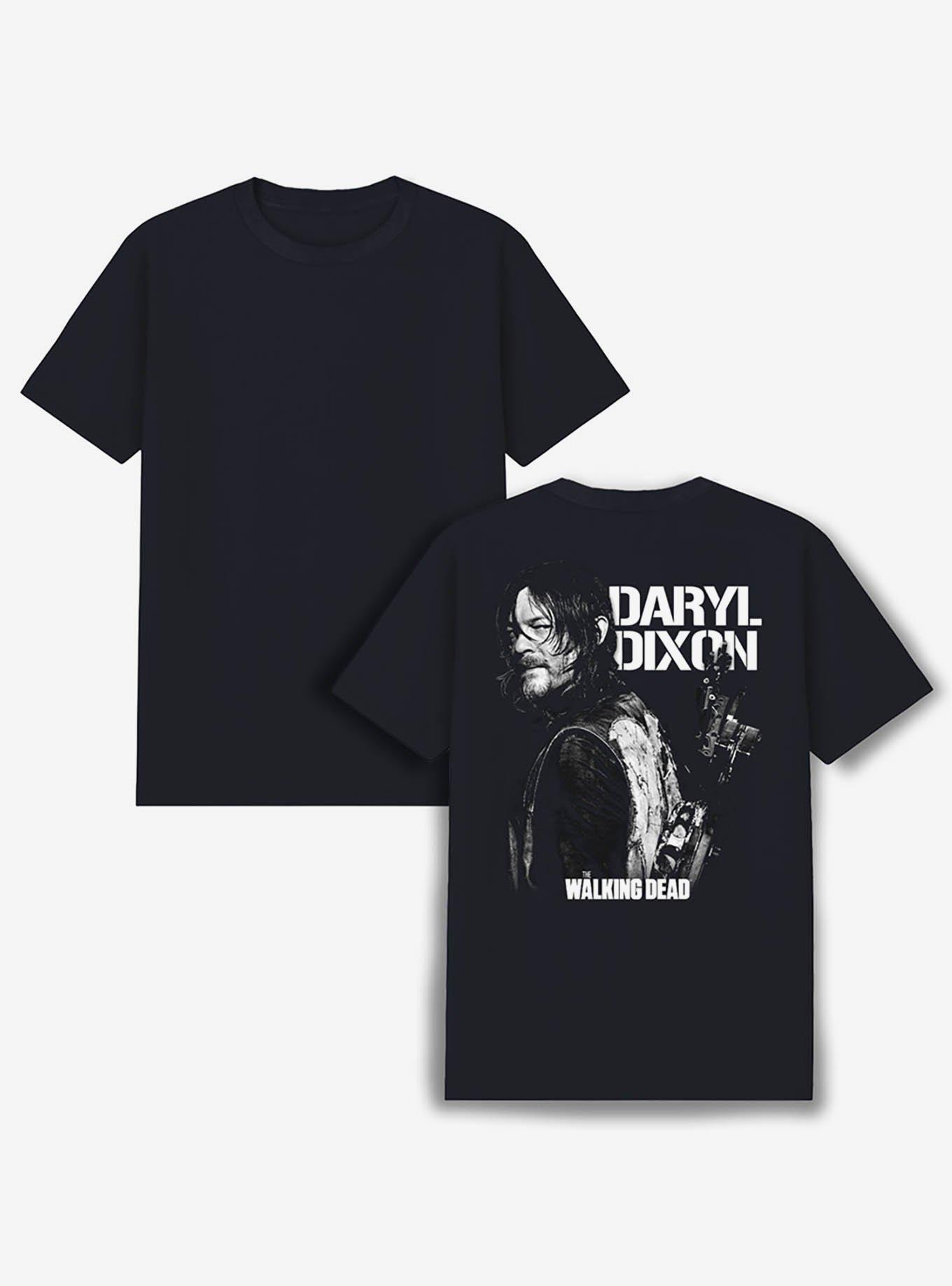 The Walking Dead Daryl Dixon Mono Back T-Shirt, BLACK, alternate