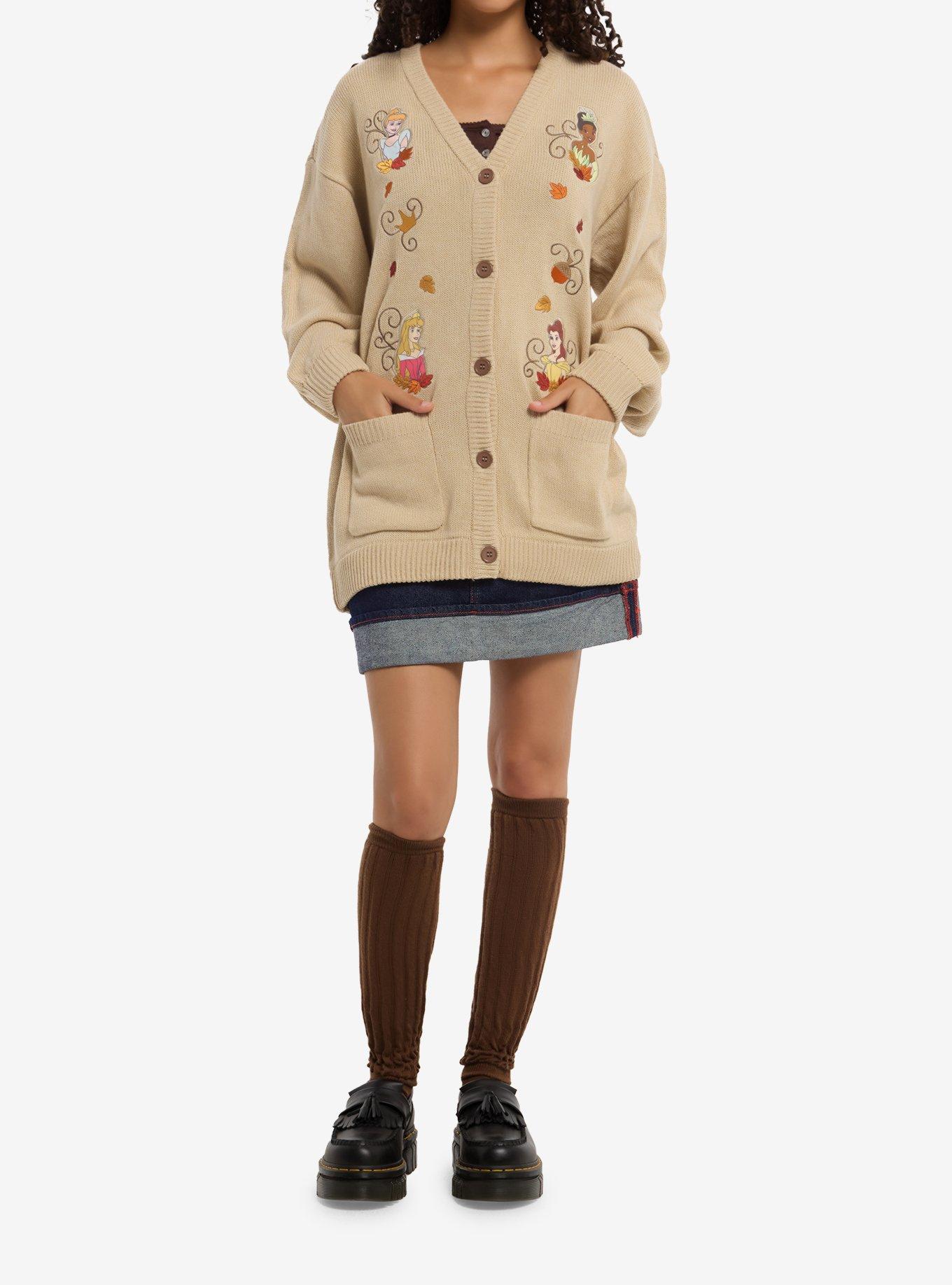 Disney Princess Fall Girls Cardigan, MULTI, alternate - view 3