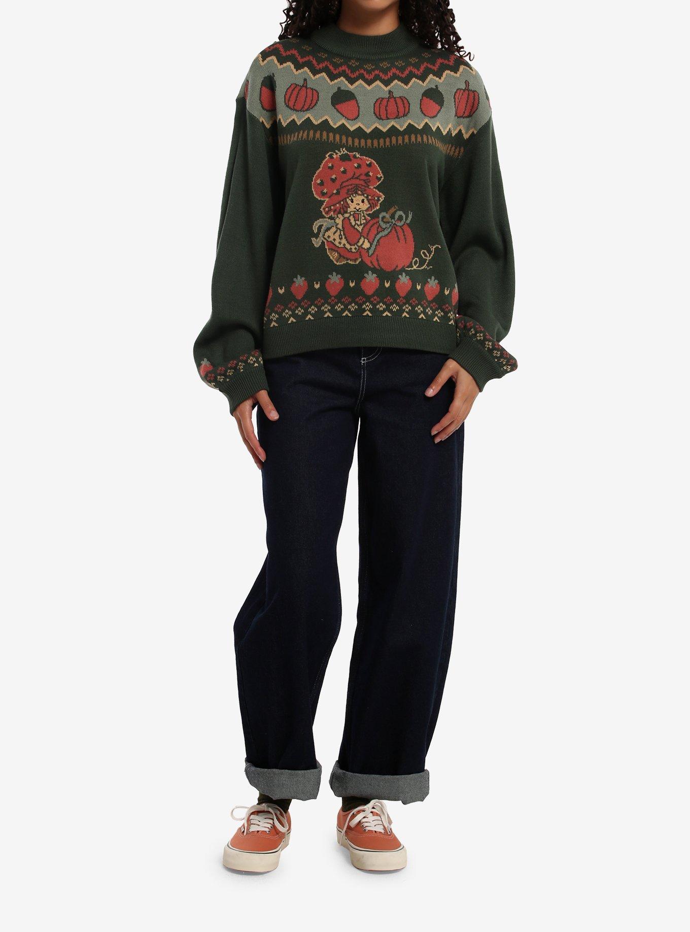 Strawberry Shortcake Fall Vintage Girls Sweater, , hi-res