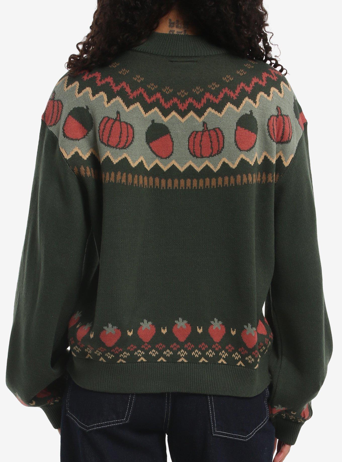 Strawberry Shortcake Fall Vintage Girls Sweater, MULTI, alternate - view 3