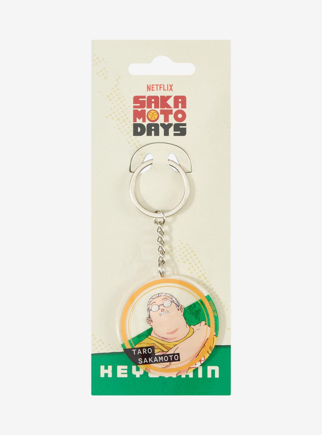 Sakamoto Days Taro Sakamoto Circle Keychain, , hi-res