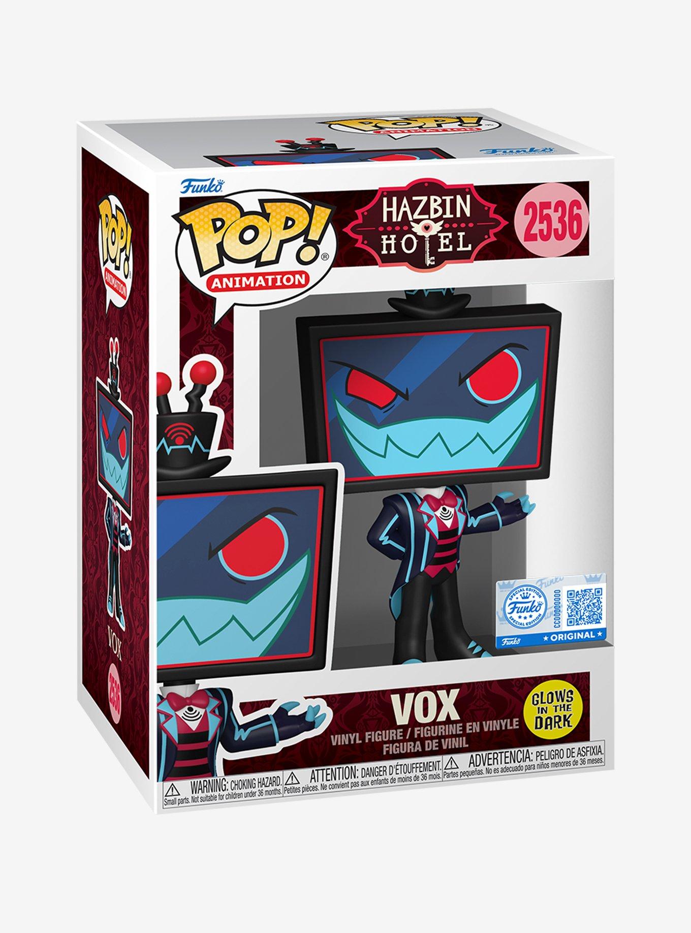 Funko Hazbin Hotel Pop! Animation Vox Glow-In-The-Dark Vinyl Figure Hot Topic Exclusive, , alternate - view 3