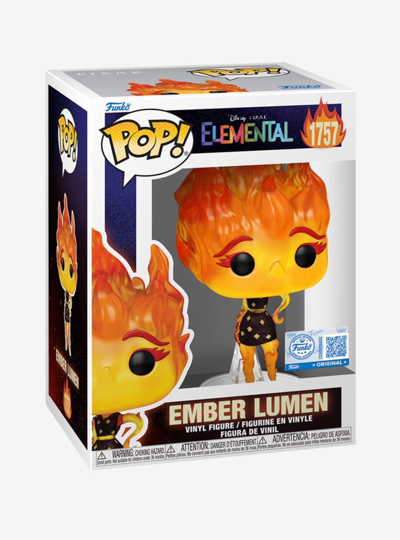 Funko Disney Pixar Elemental Pop! Ember Lumen Vinyl Figure, , alternate - view 3