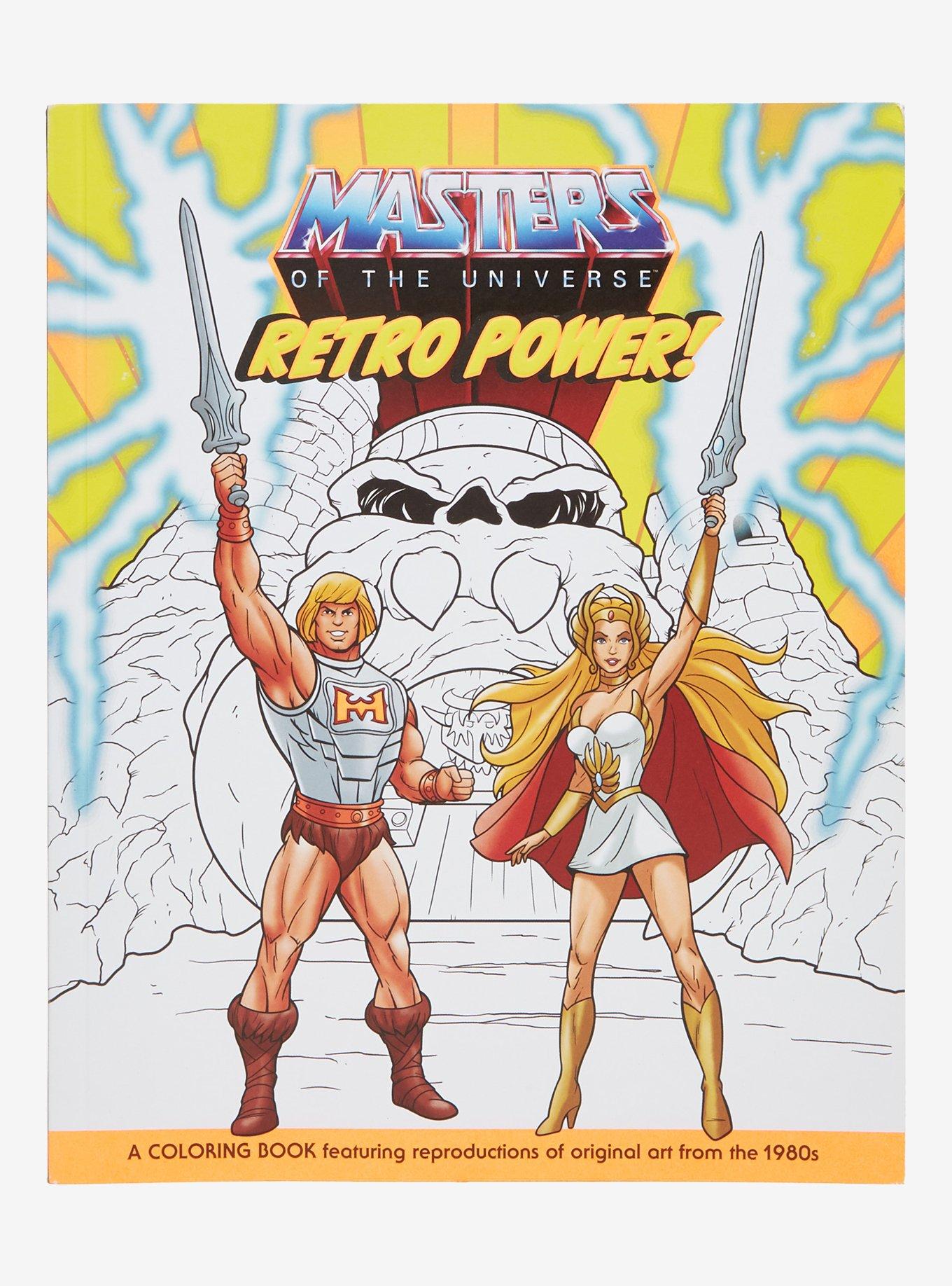 Masters of the Universe Retro Power Coloring Book, , hi-res