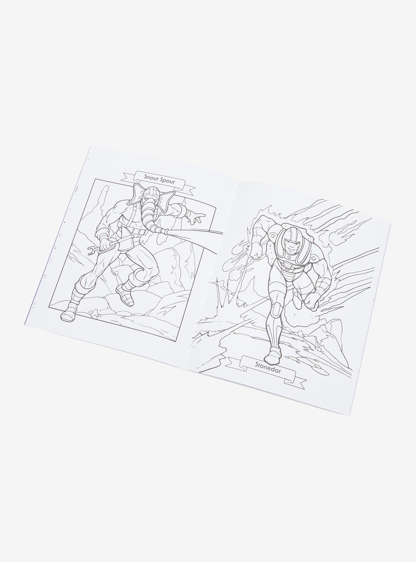 Masters of the Universe Retro Power Coloring Book, , alternate