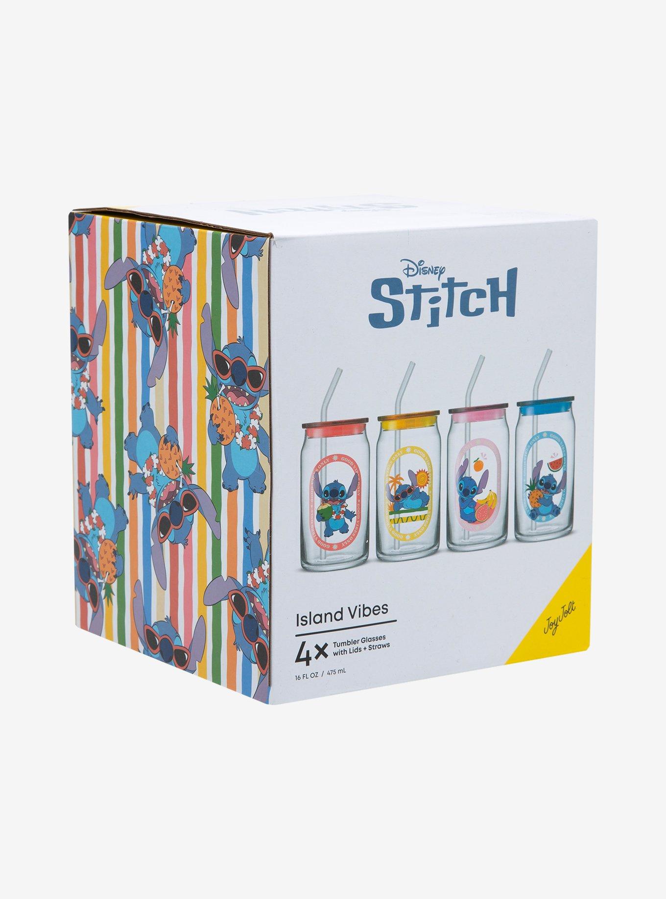 Disney Lilo & Stitch Island Vibes Glass Cup Set, , alternate