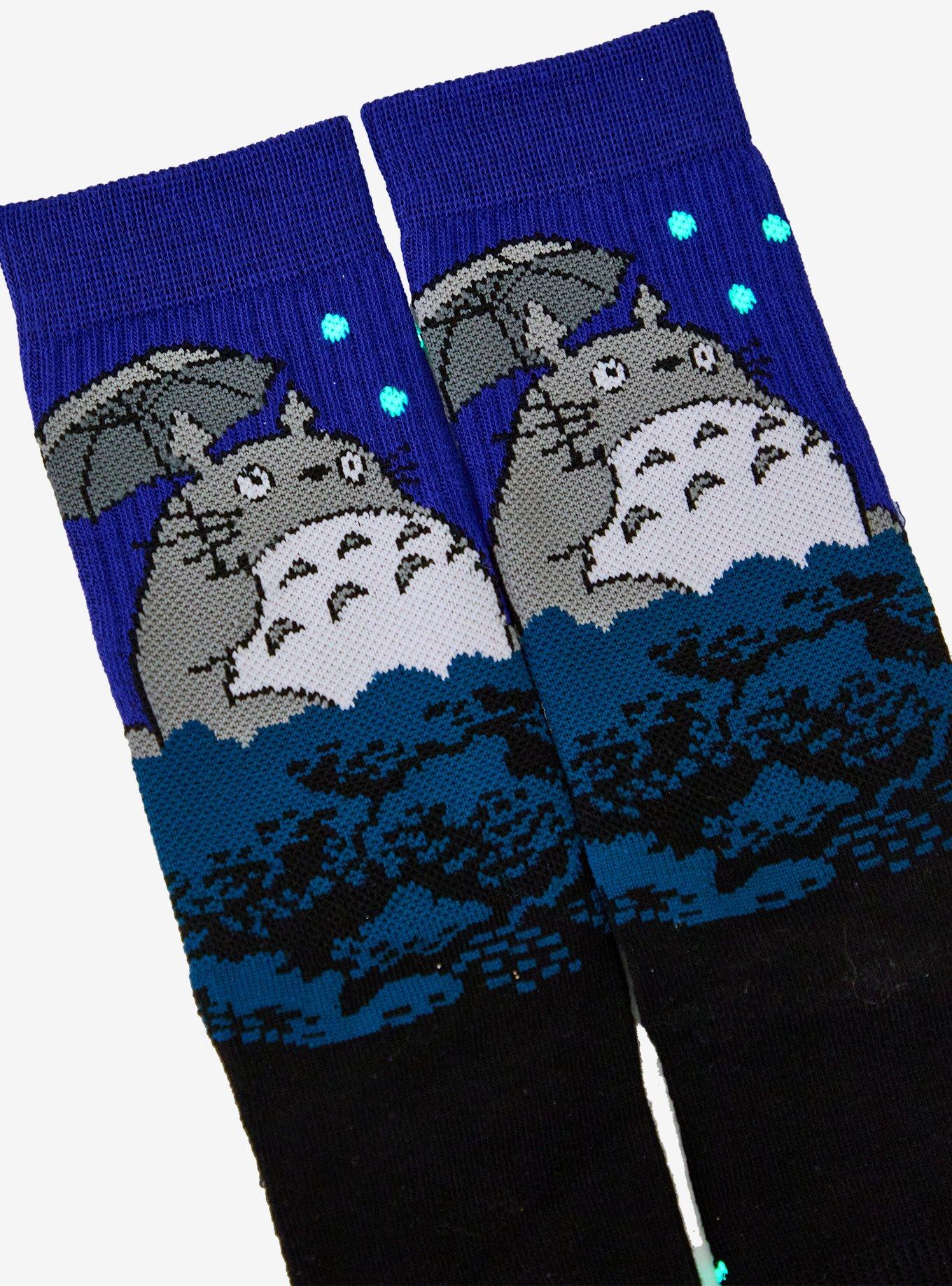 Studio Ghibli&reg; My Neighbor Totoro Night Scene Crew Socks - BoXLunch Exclusive, , alternate - view 3