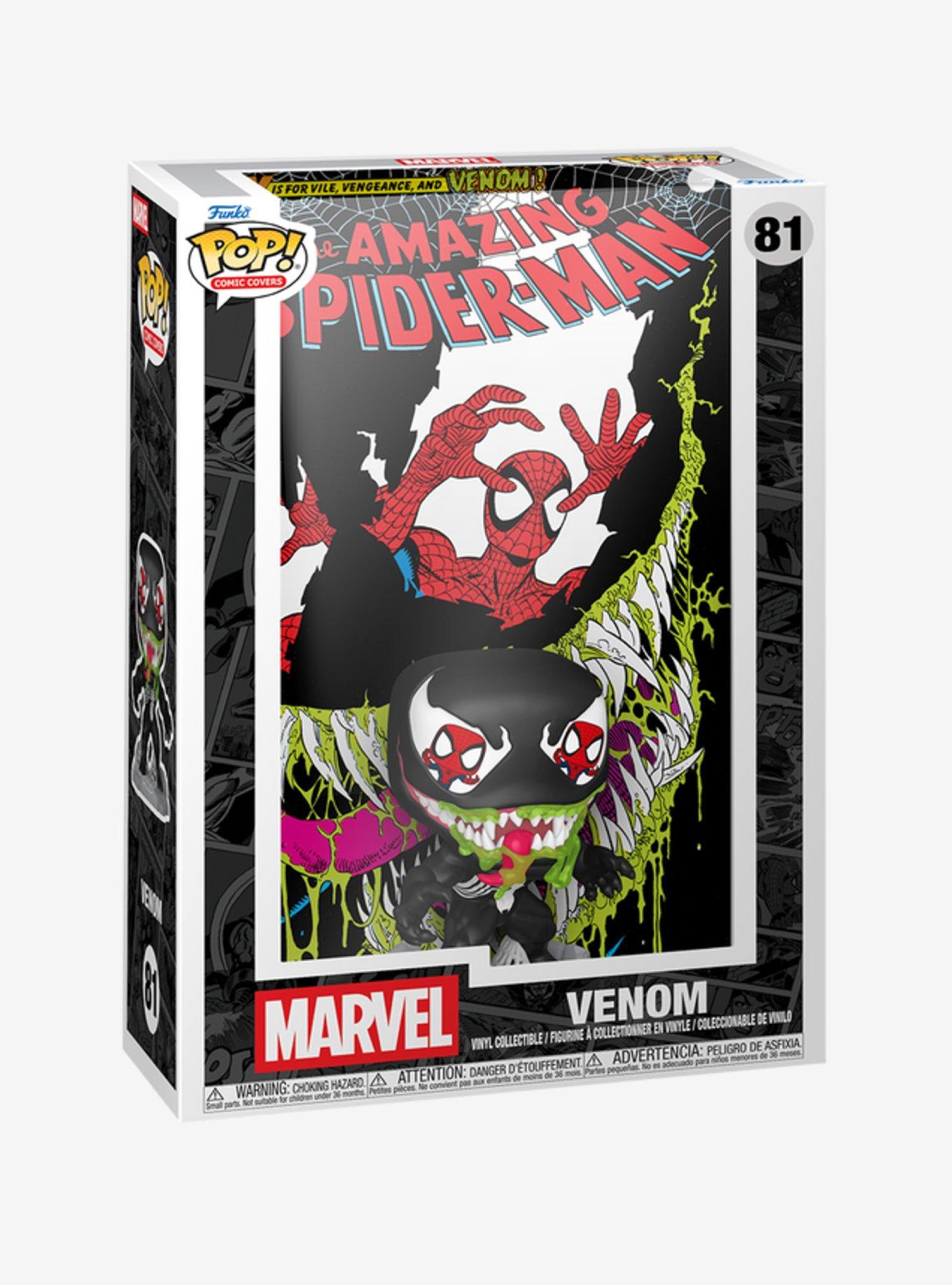 Funko Marvel The Amazing Spider-Man Pop! Comic Covers Venom Vinyl Collectible, , alternate - view 2