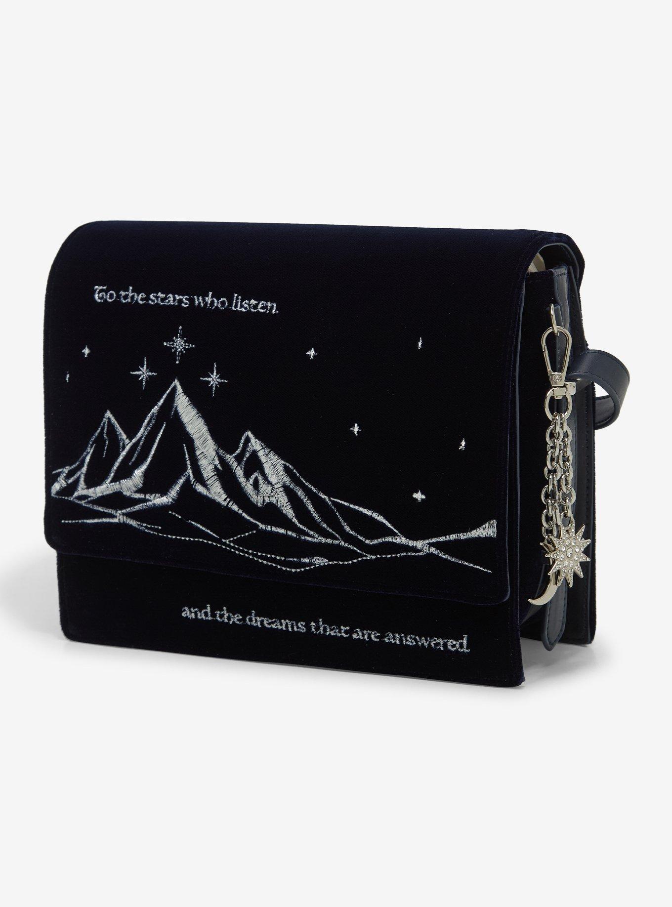 A Court of Thorns and Roses Velaris Velvet Crossbody Bag - BoxLunch Exclusive, , hi-res